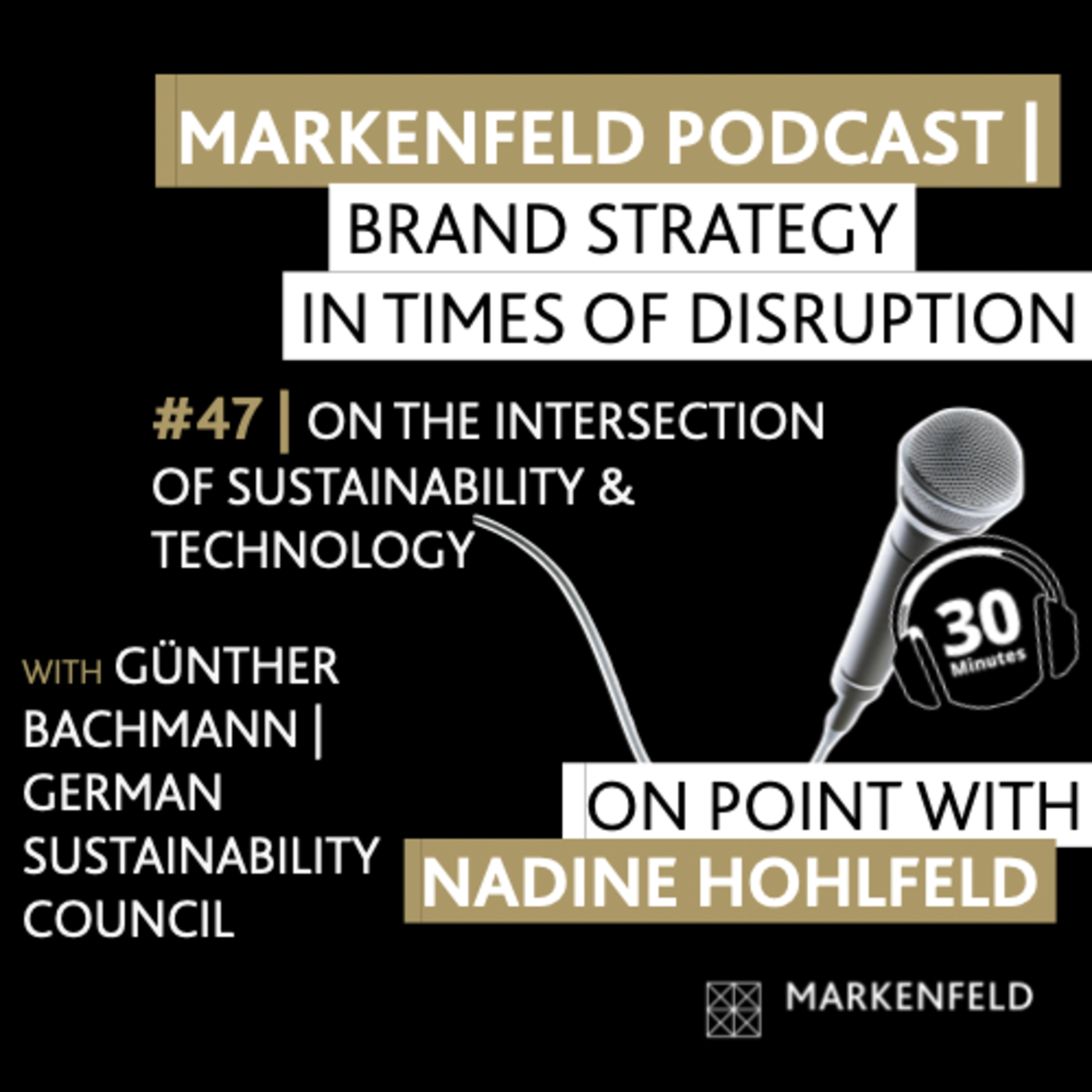 🔥 47 | ON THE INTERSECTION OF SUSTAINABILITY AND TECHNOLOGY with GÜNTHER BACHMANN (GERMAN SUSTAINABILITY COUNCIL) episode artwork