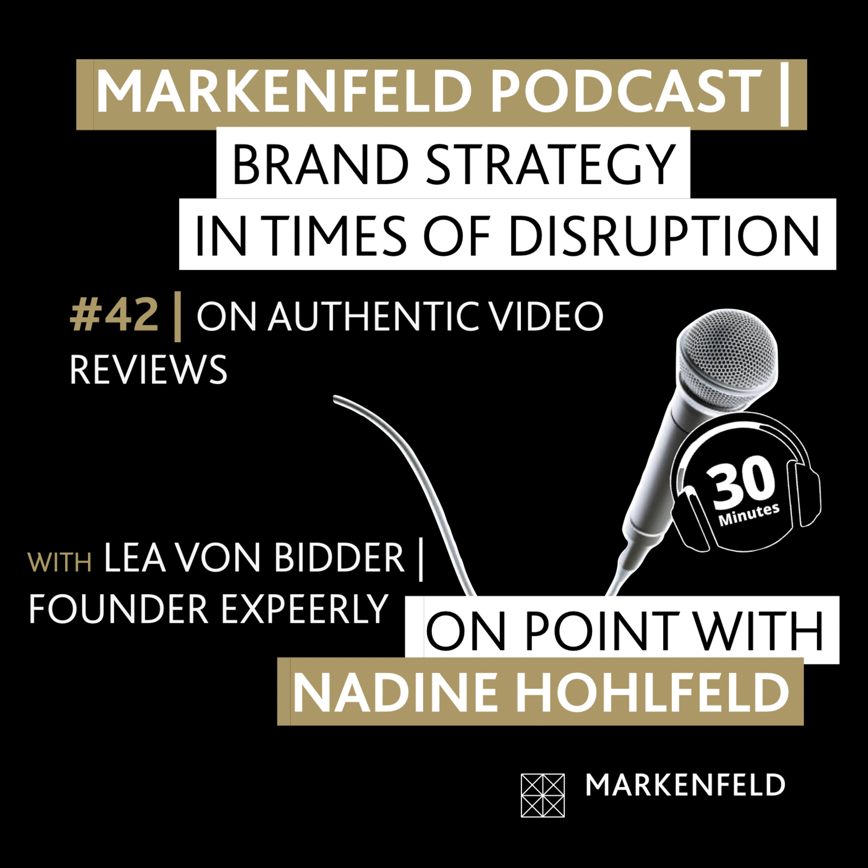 🔥 42 | ON AUTHENTIC VIDEO REVIEWS with LEA VON BIDDER (FOUNDER EXPEERLY) episode artwork