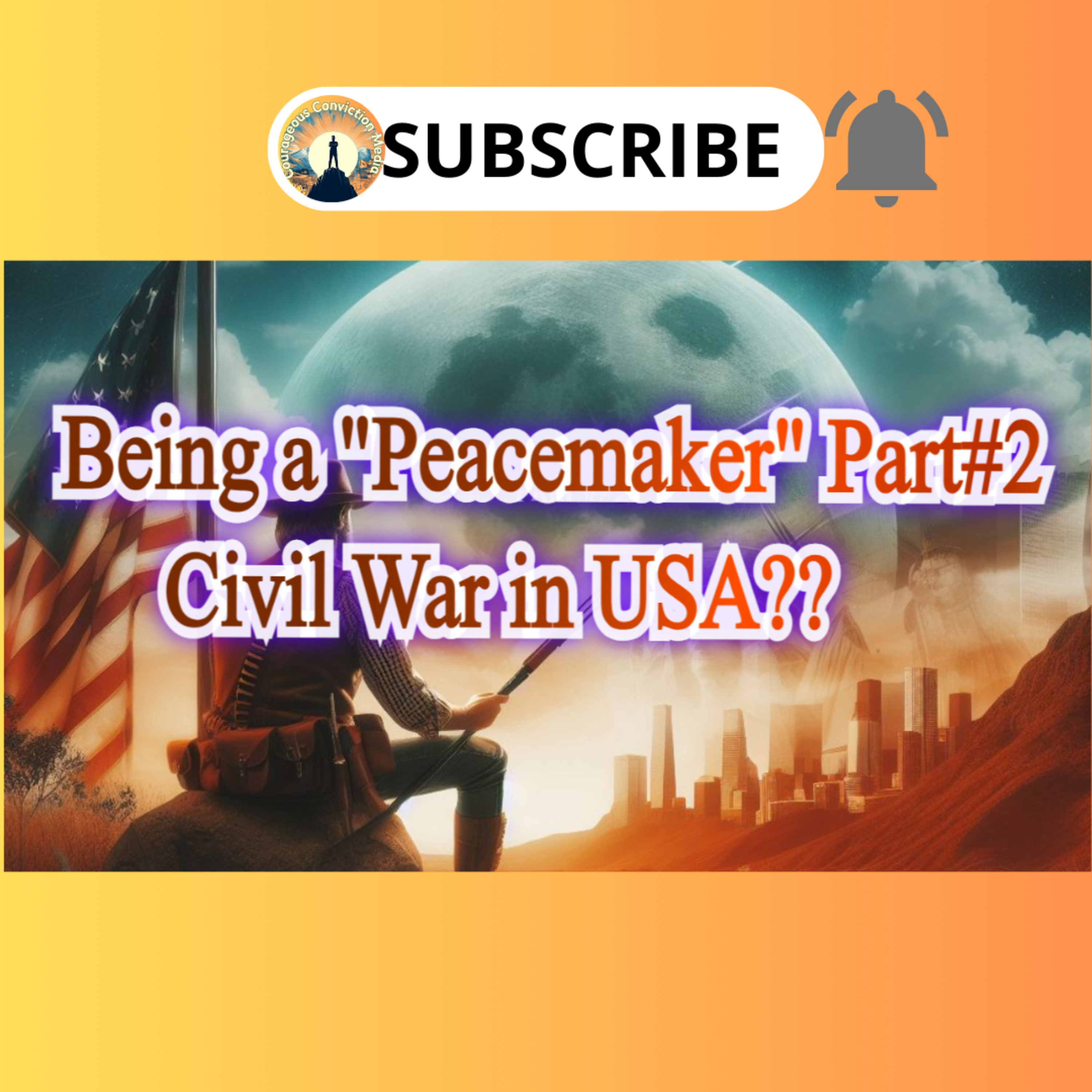 In times of wars and rumors of wars, how do we go about being a "Peacemaker"?. Podcast 6 Episode 4 episode artwork