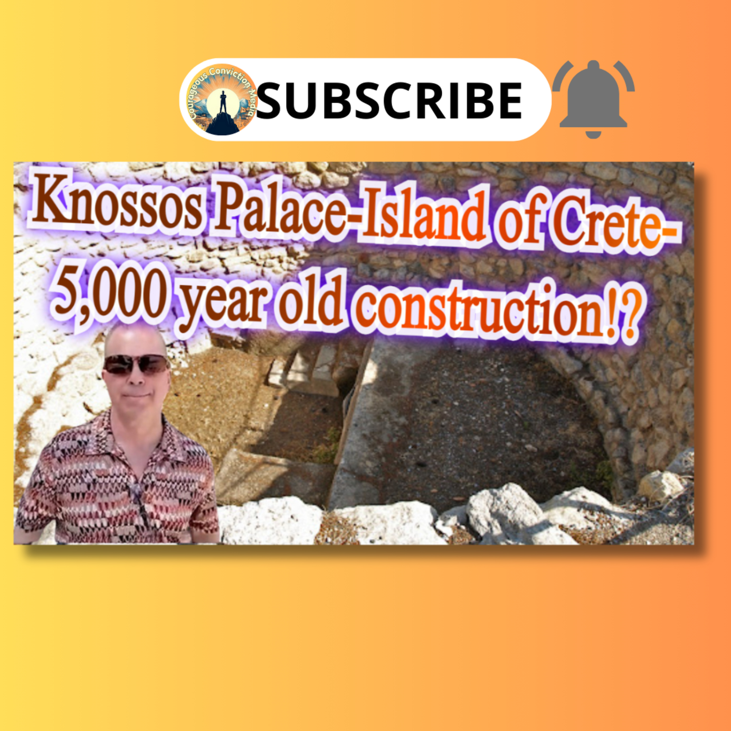 Knossos Palace Island of Crete 5,000 year old construction! series 4 episode artwork