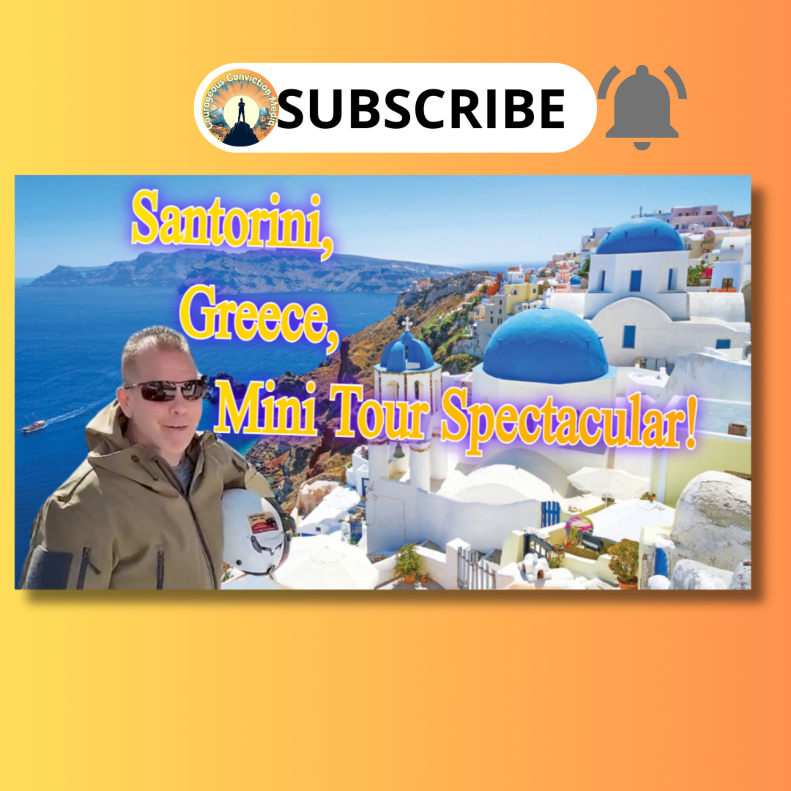 Santorini, Greece, Mini Tour Spectacular! Series 8 episode artwork