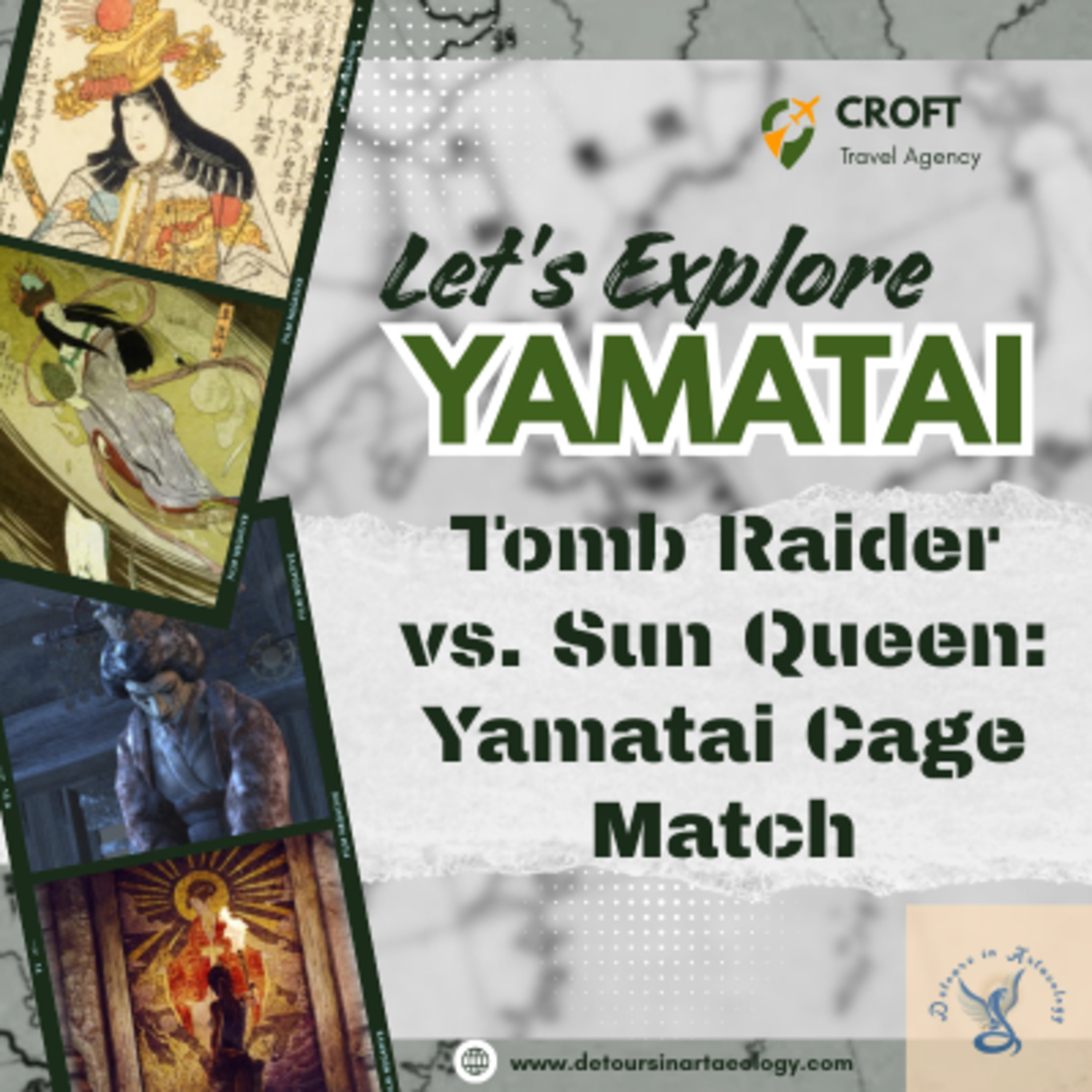 Yamatai Cage Match: Archaeologist Commentary 2013 Tomb Raider episode artwork