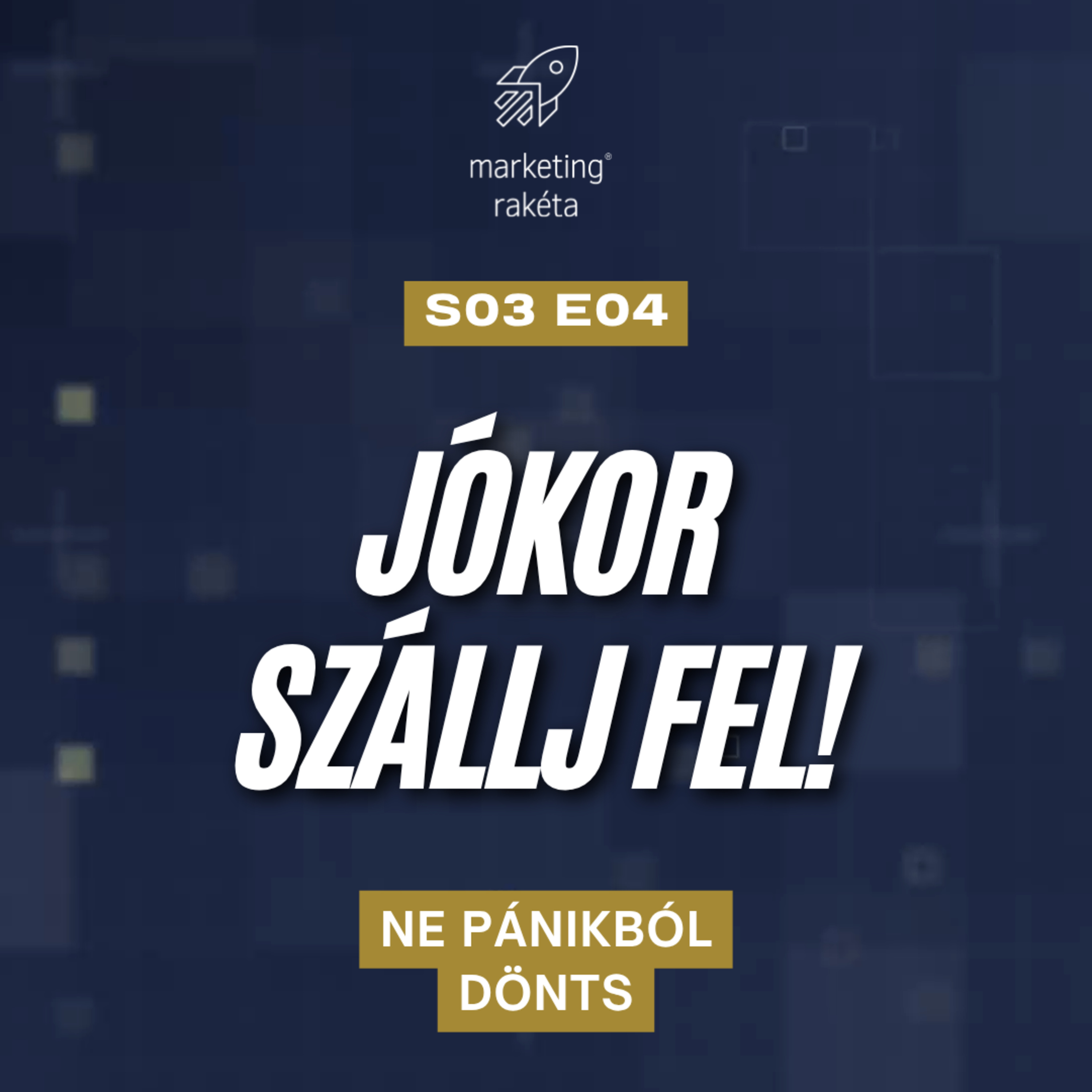 Jókor lépj, ne elsőként! Így kerülheted el a trendpánikot – Marketing Rakéta | S03E04