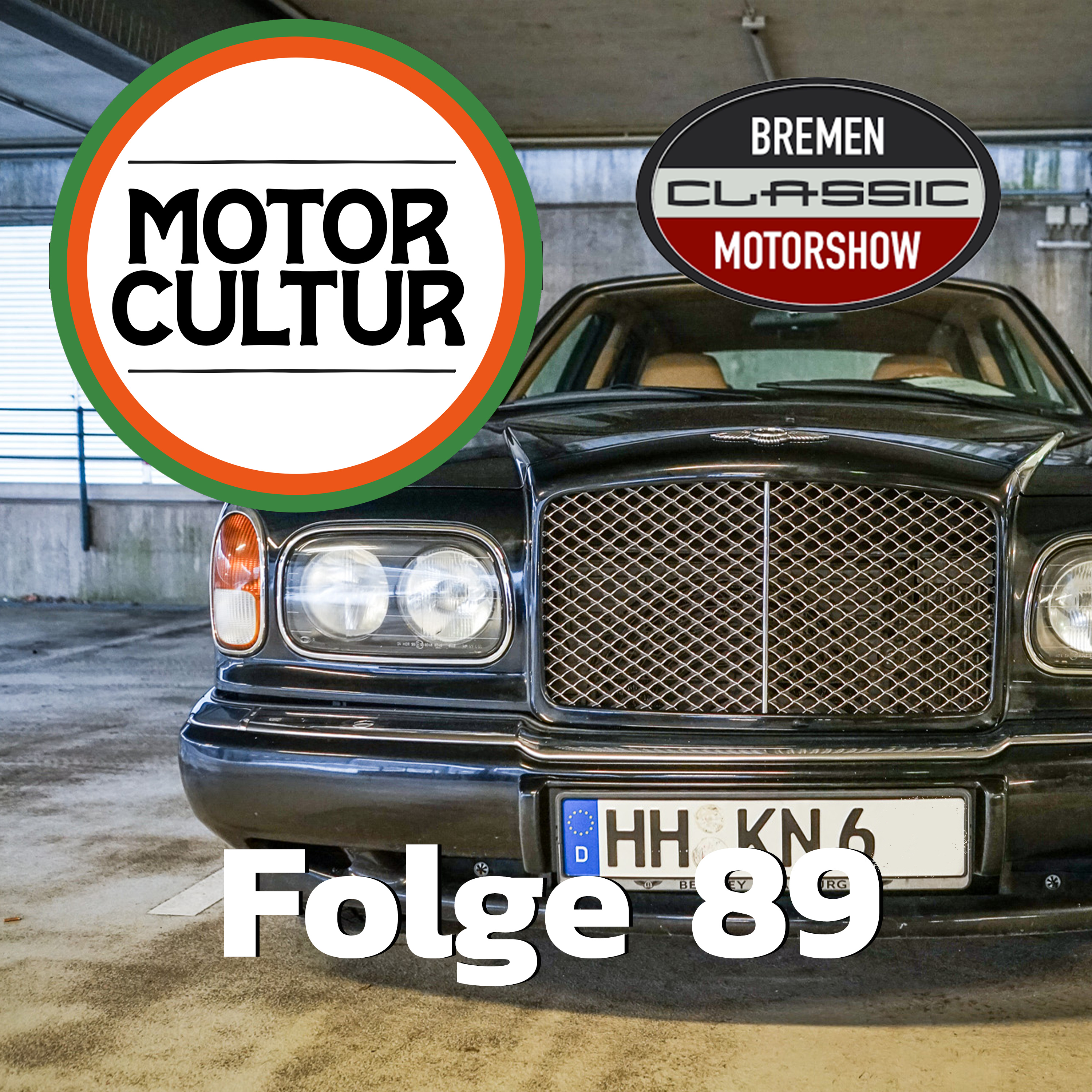 Folge 89 (AUDIO ONLY): 100.000 Euro, Schnee und jede Menge Bremen Classic Motorshow  episode artwork