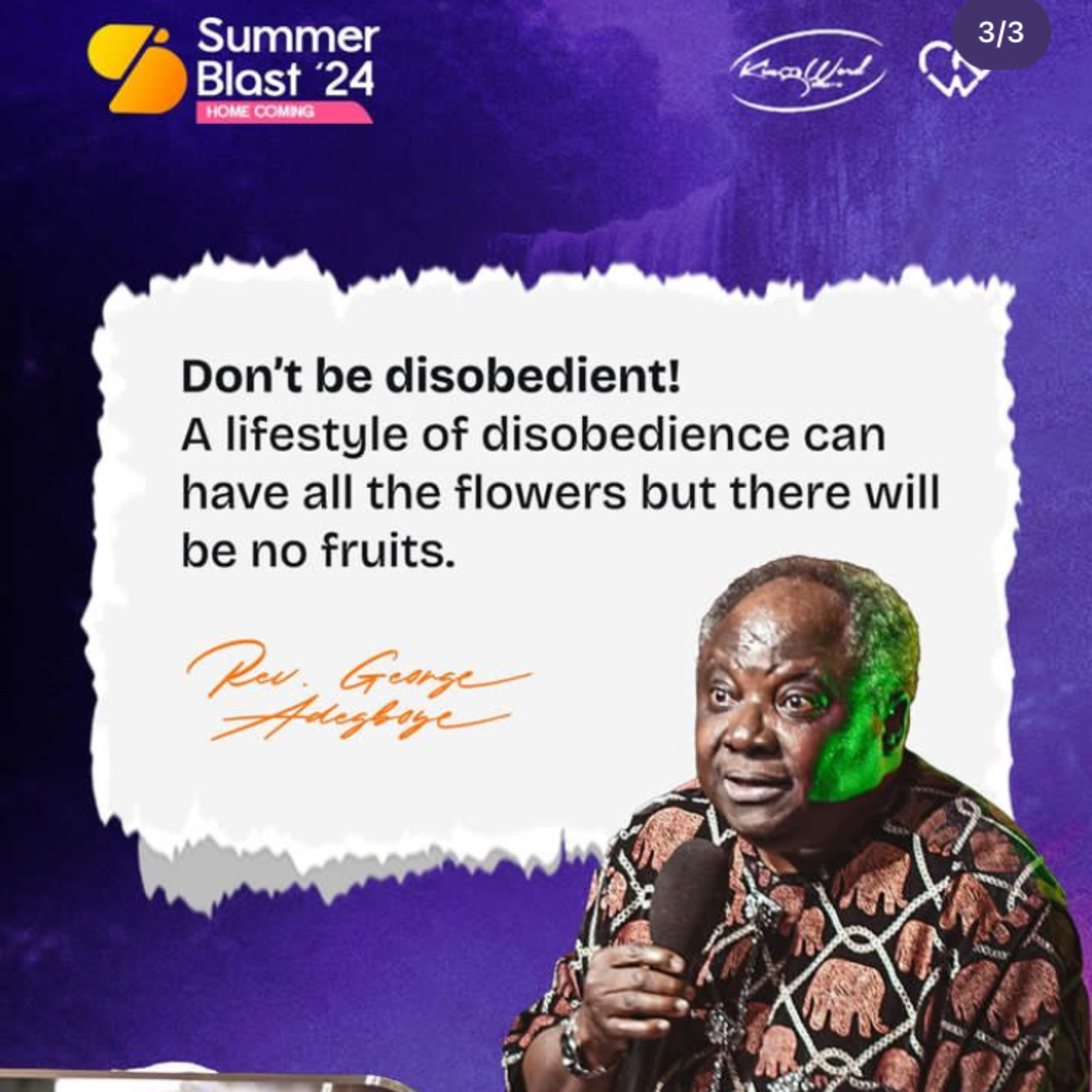 Goshen: Obedience Lifestyle - Rev. George Adegboye episode artwork