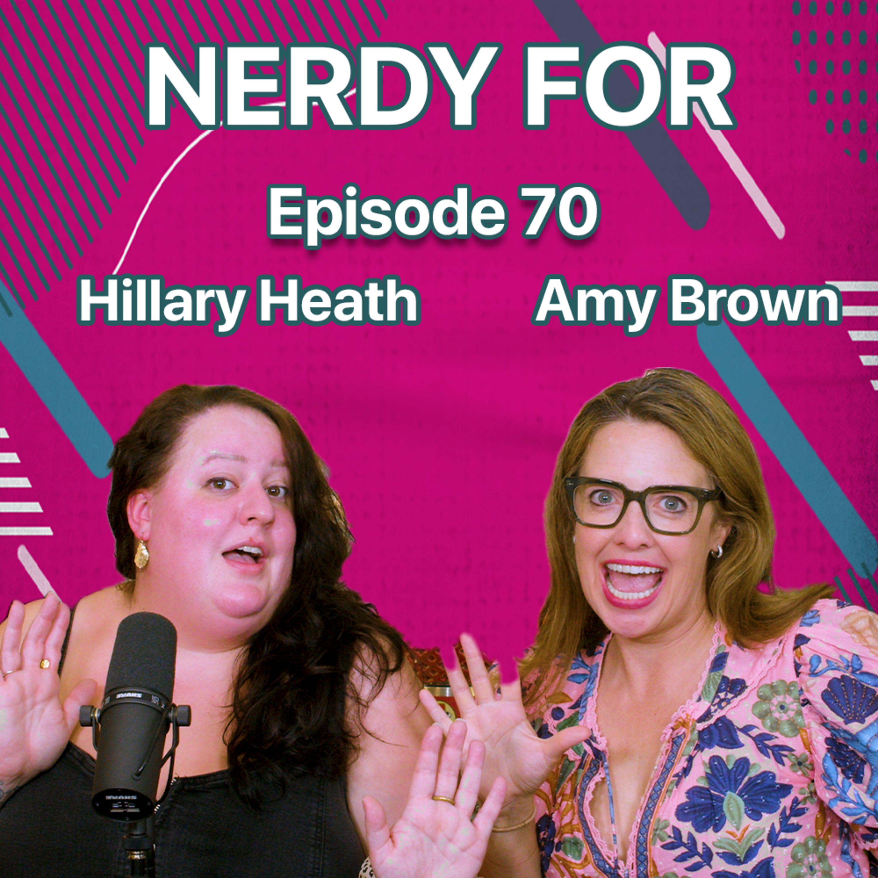 ROAST OF THEATER MAJORS!! with Comedian Hillary Heath on Nerdy For Comedy Podcast w/ Amy Brown! episode artwork