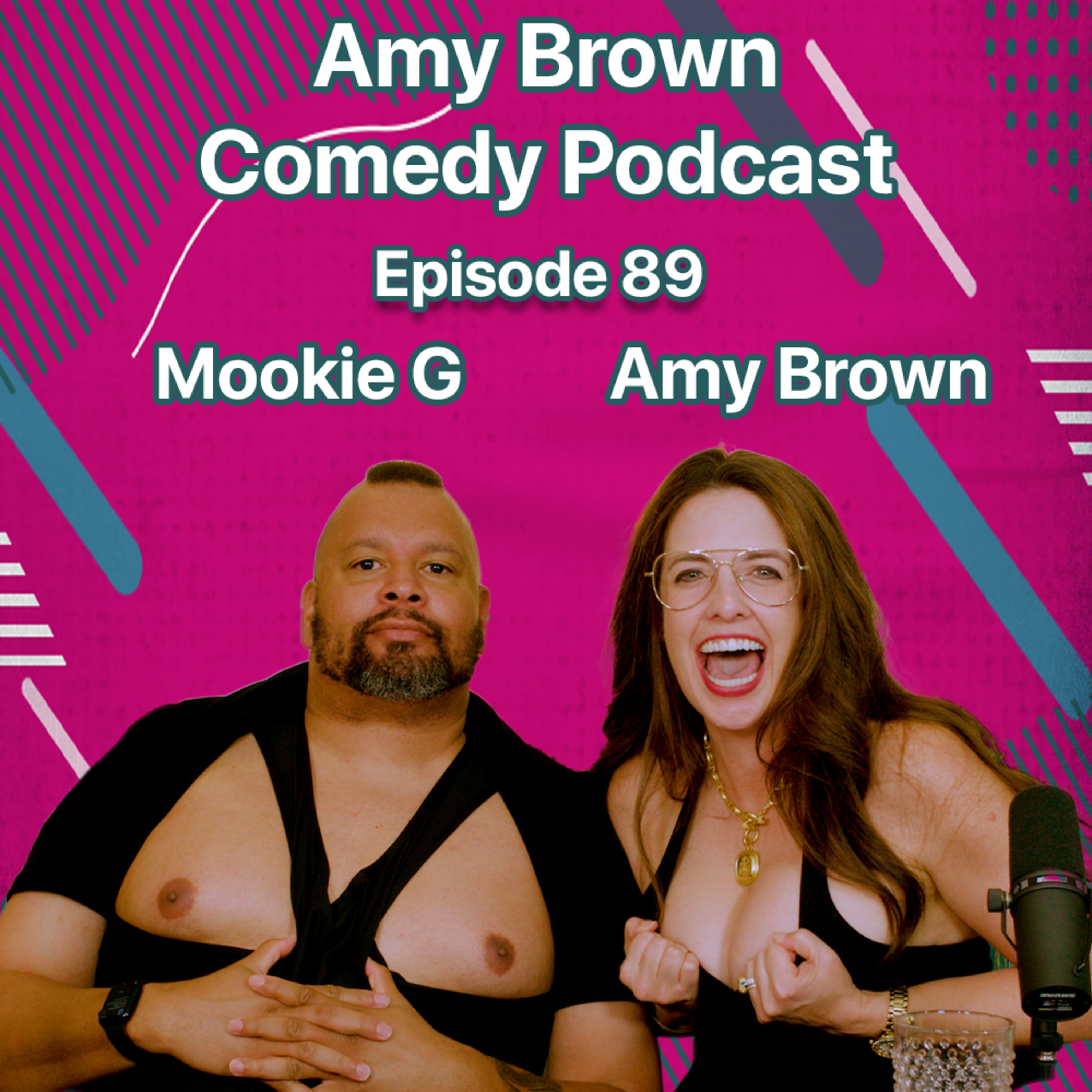 Boycotts, Black History, Black Health and Beautiful Boobs! with Mookie G on Amy Brown Comedy Podcast episode artwork