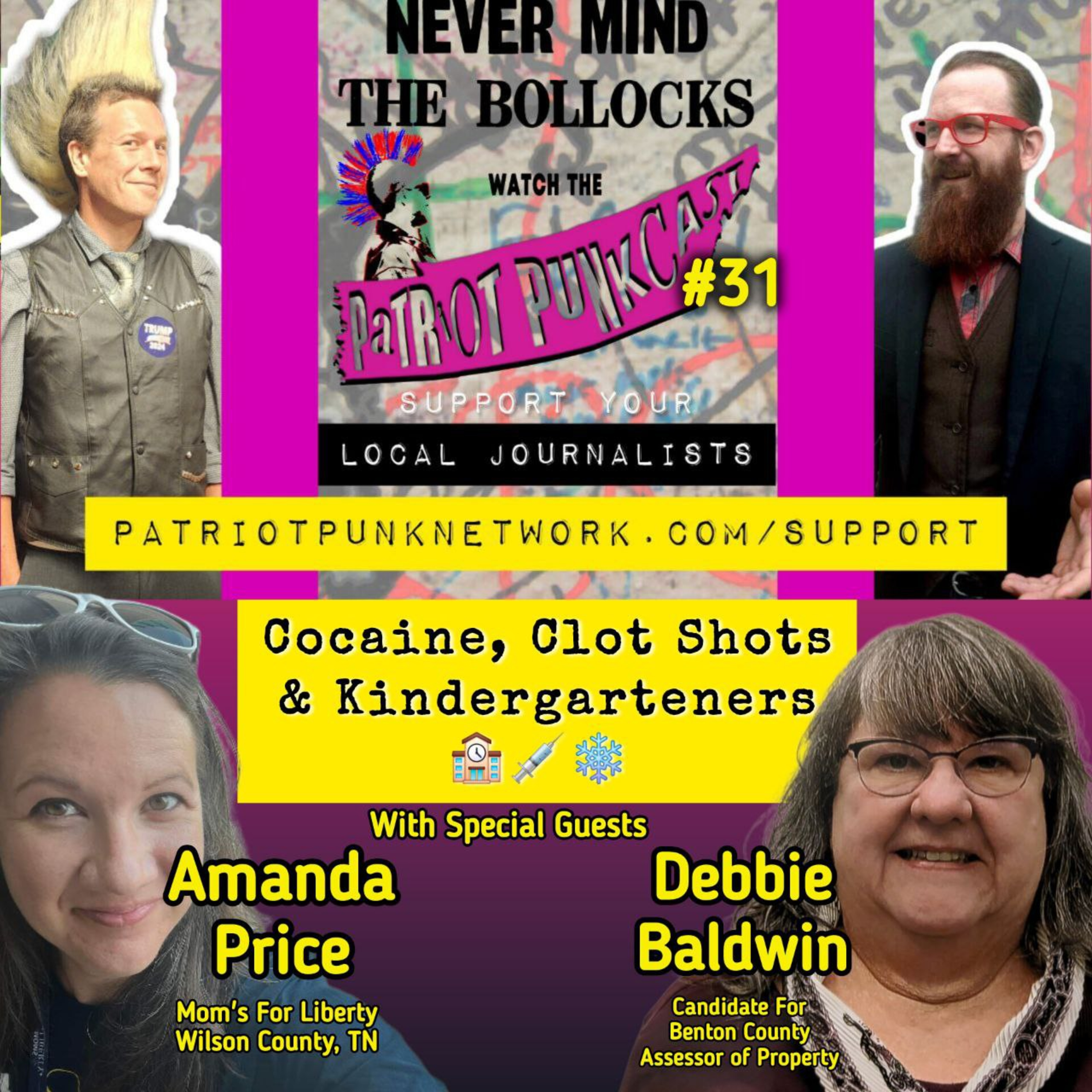 Patriot Punkcast #31 - Coke, Clots & Kindergarteners episode artwork