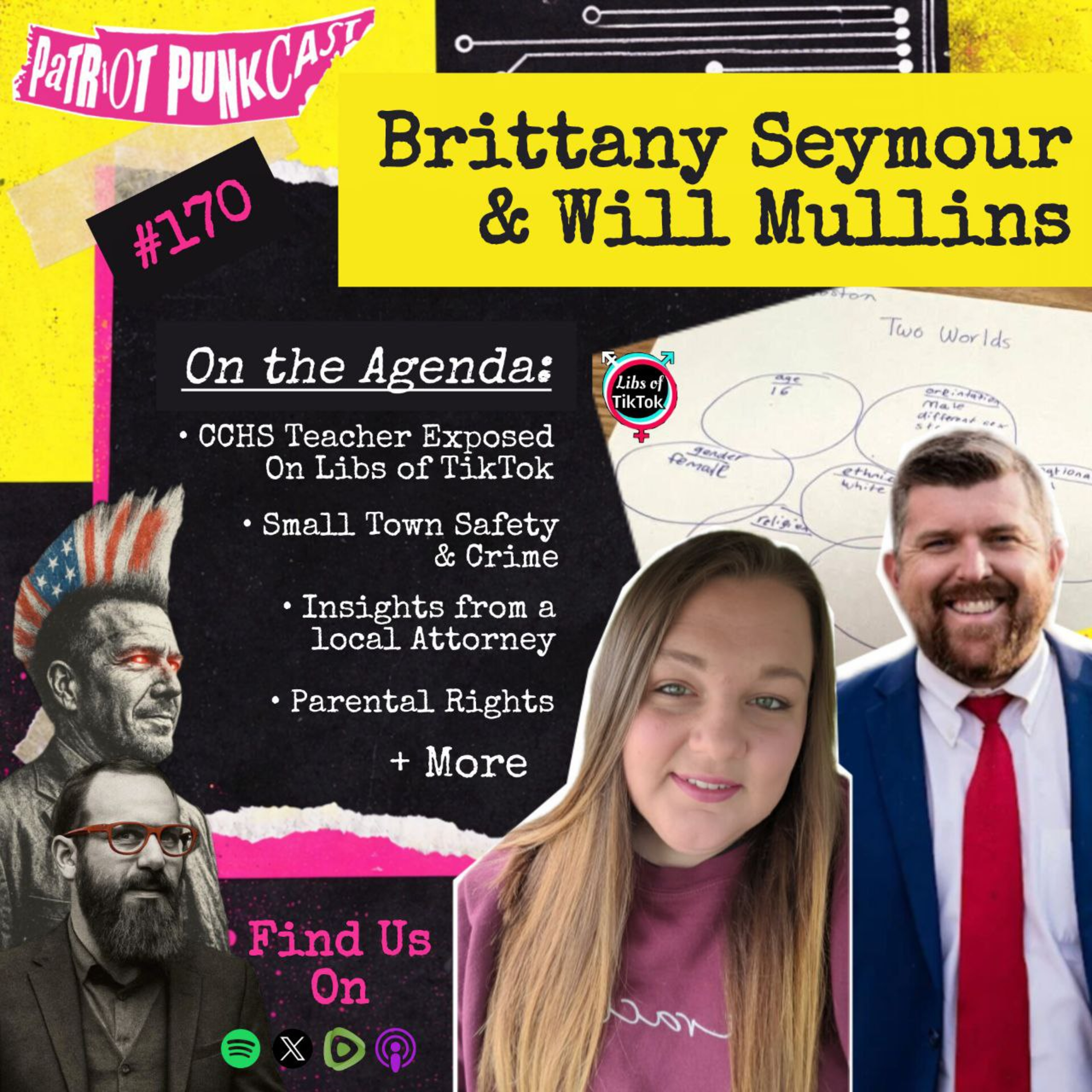 Patriot Punkcast #170 - Brittany Seymour & Will Mullins episode artwork