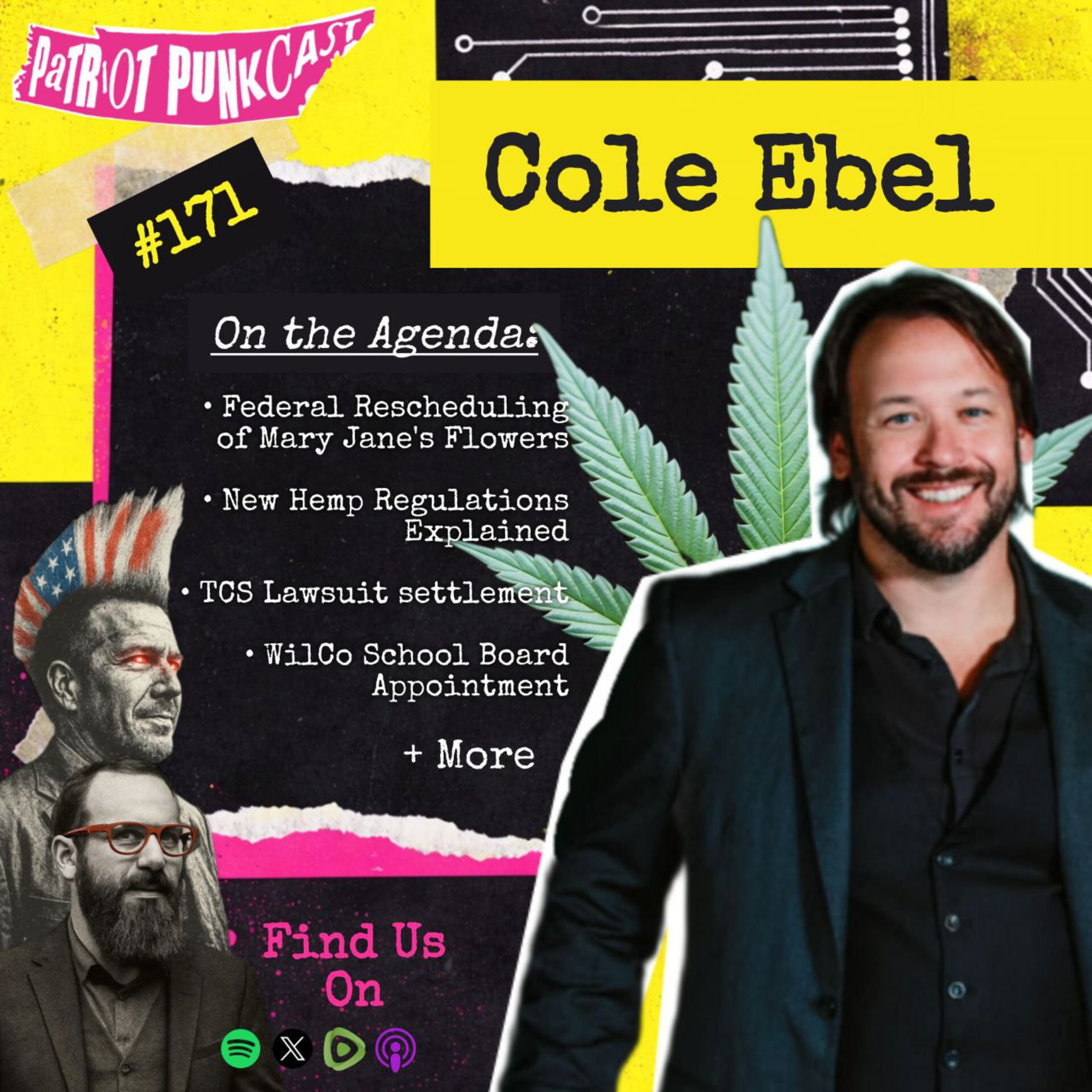 Patriot Punkcast #171 - Cole Ebel episode artwork