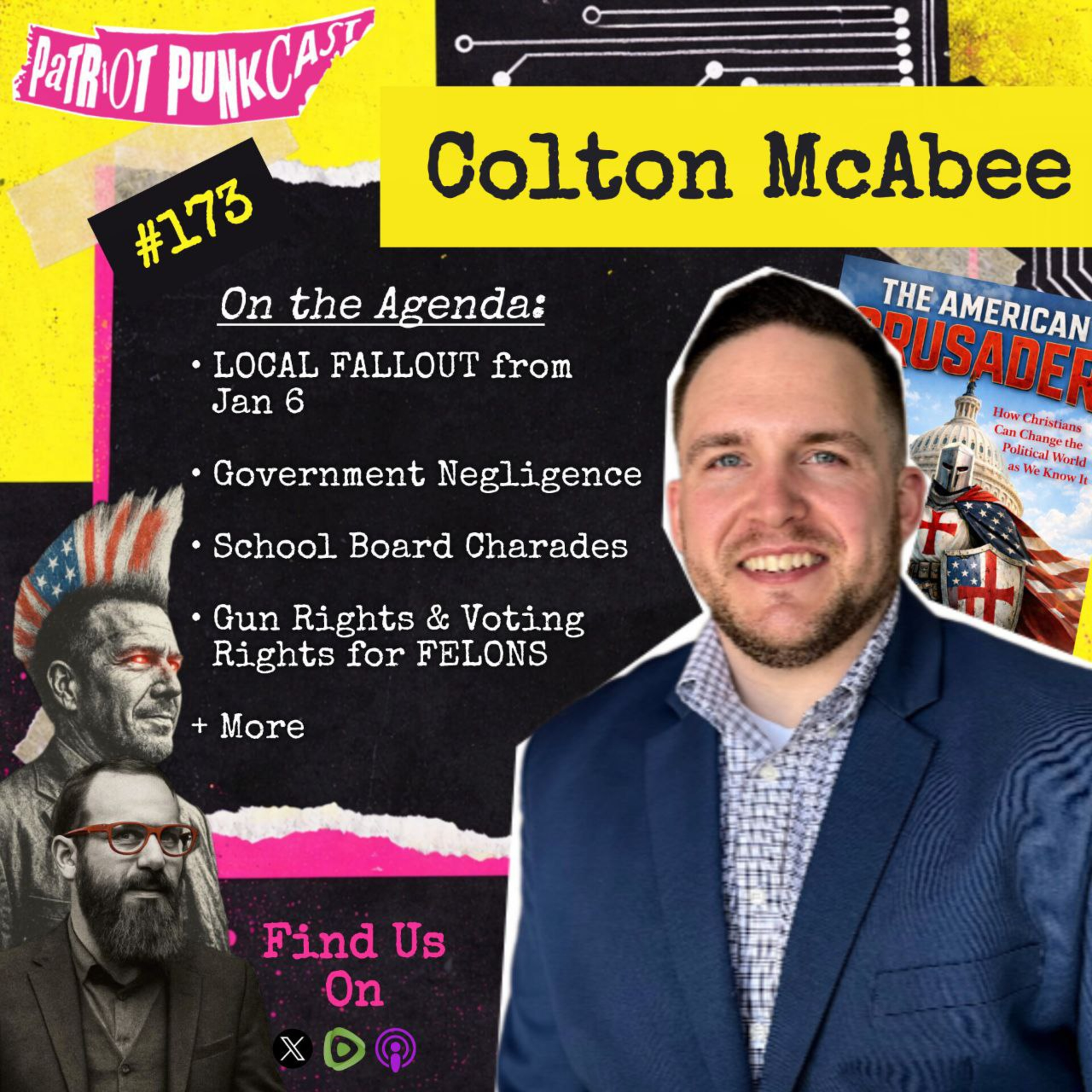 Patriot Punkcast #173 - Colton McAbee episode artwork