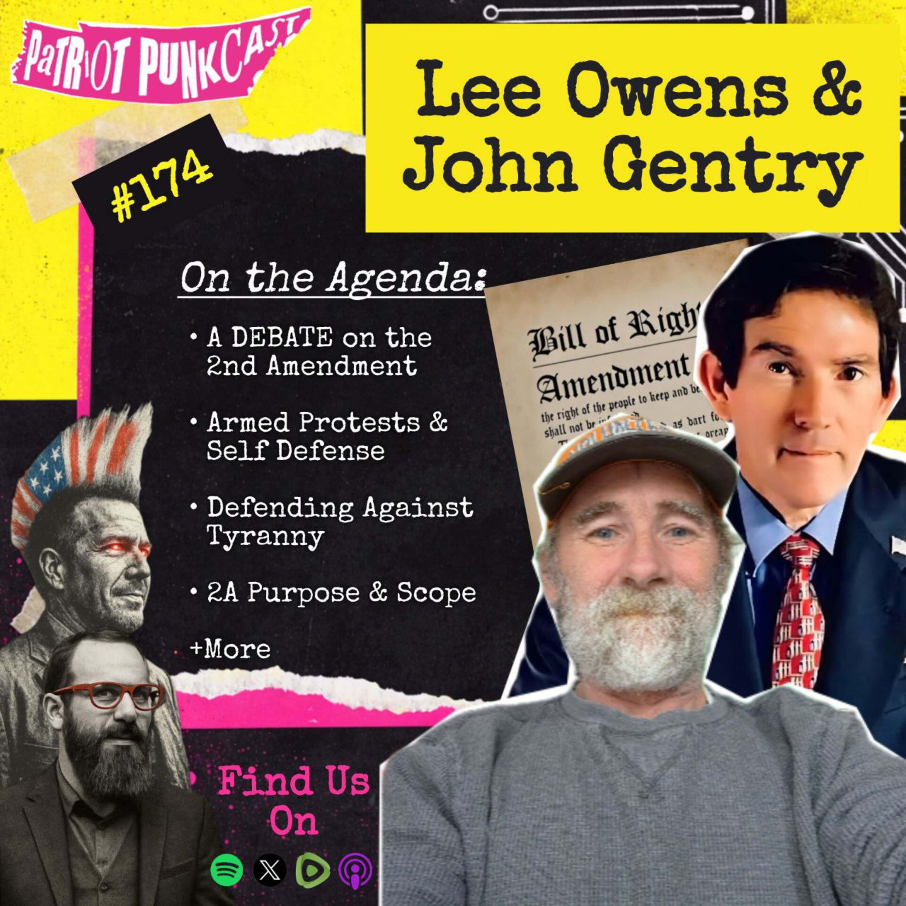 Patriot Punkcast #174 - Lee Owens & John Gentry episode artwork