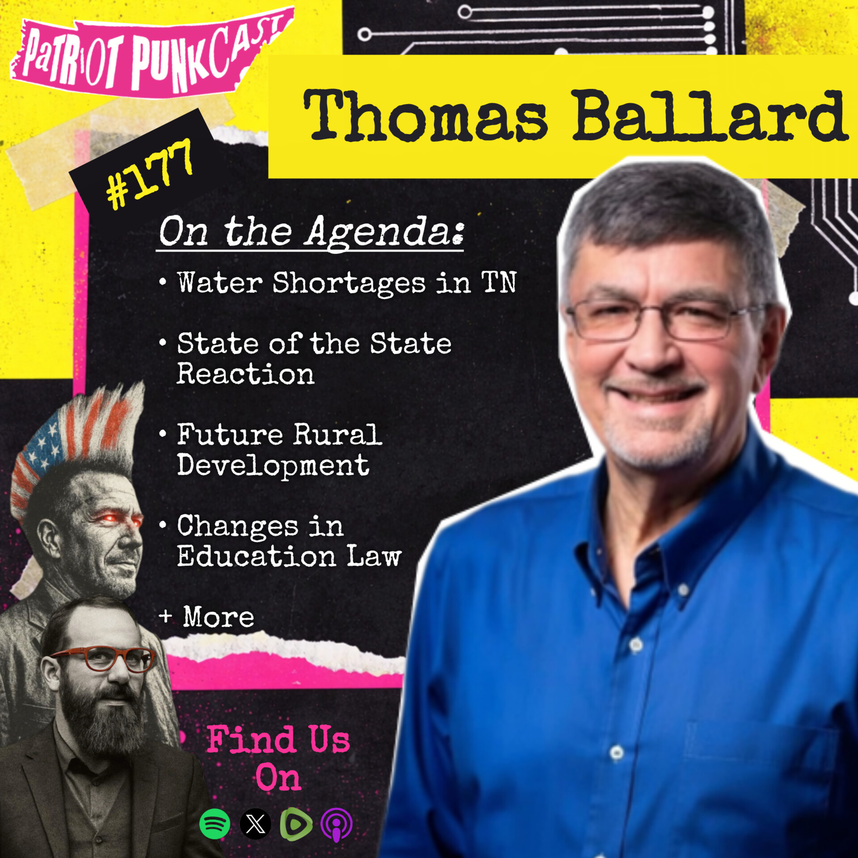 Patriot Punkcast #177 - Thomas Ballard episode artwork