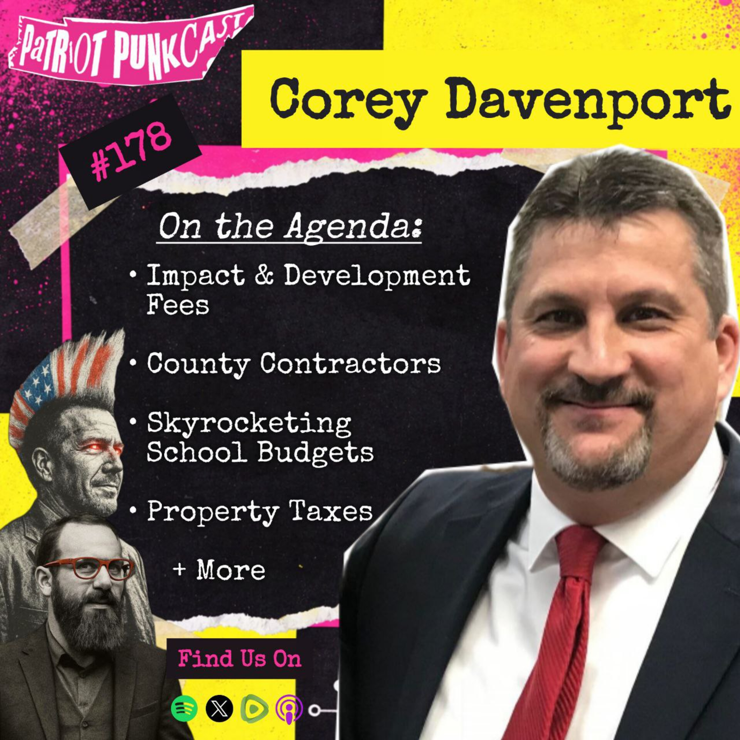 Patriot Punkcast #178 - Corey Davenport episode artwork
