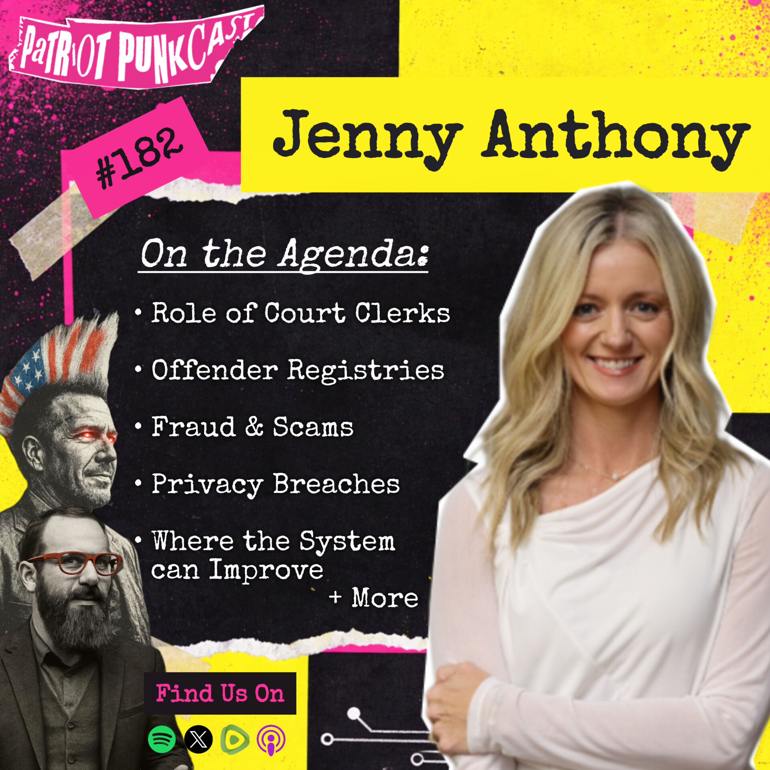 Patriot Punkcast #182 - Jenny Anthony episode artwork