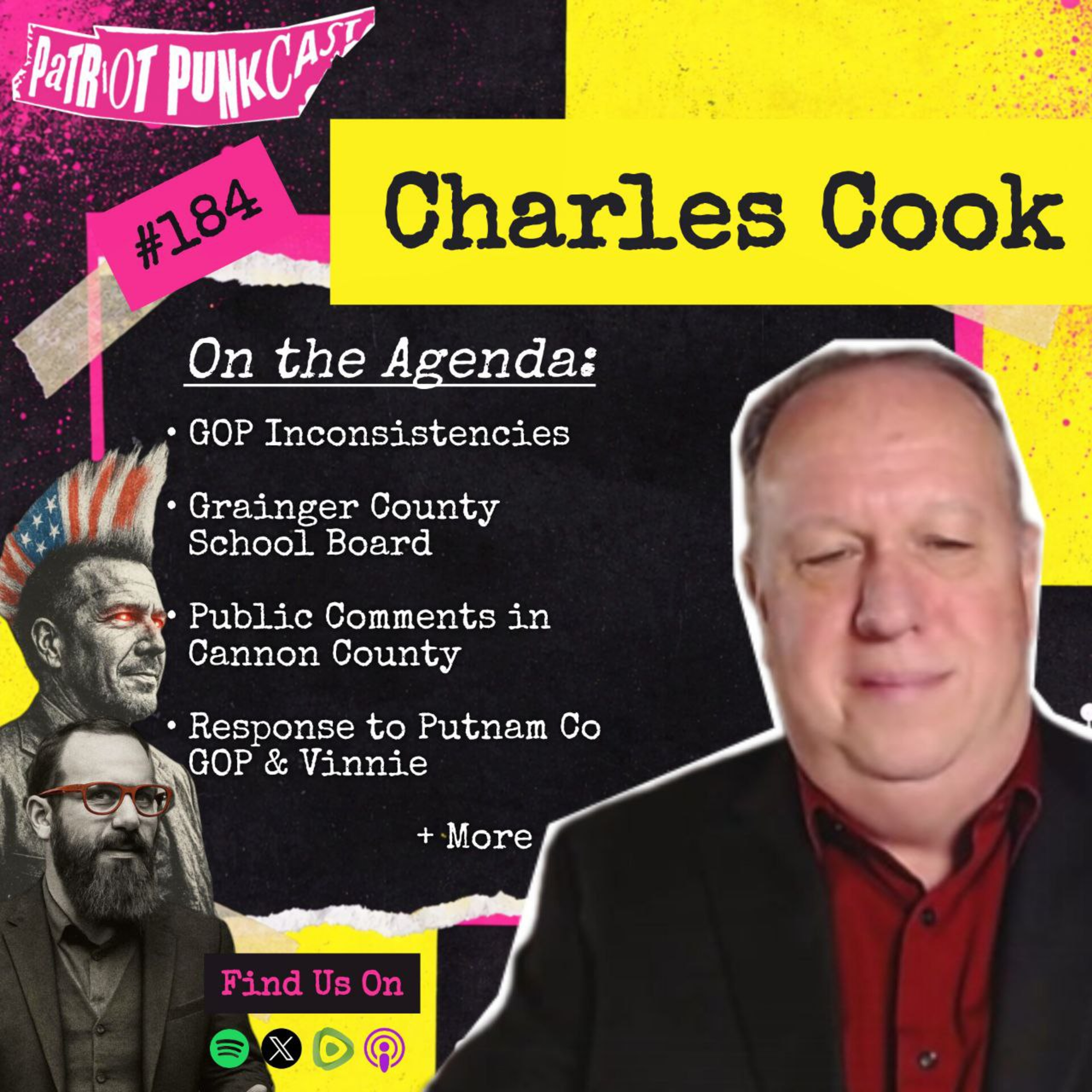 Patriot Punkcast #184 - Charles Cook episode artwork