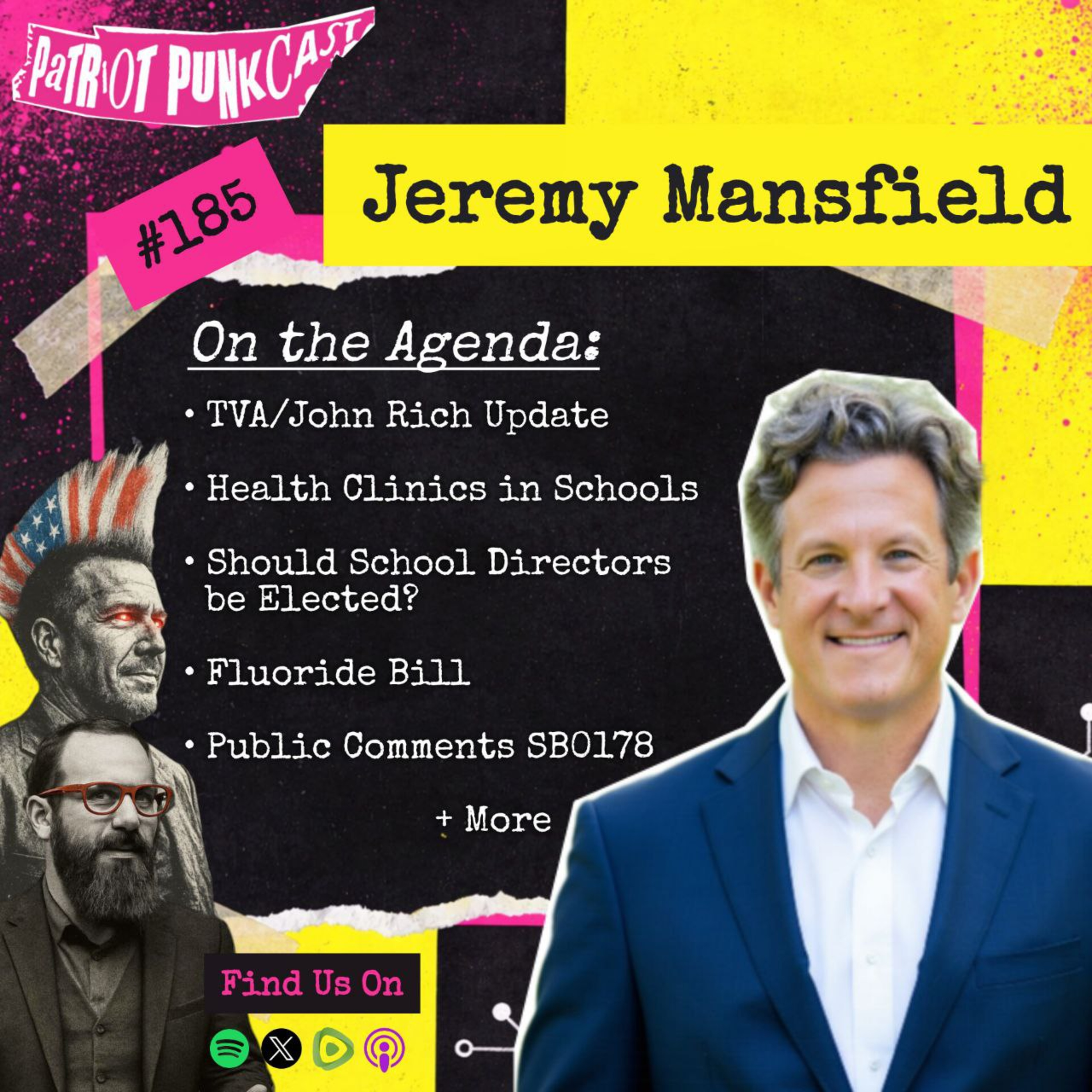 Patriot Punkcast #185 – Jeremy Mansfield