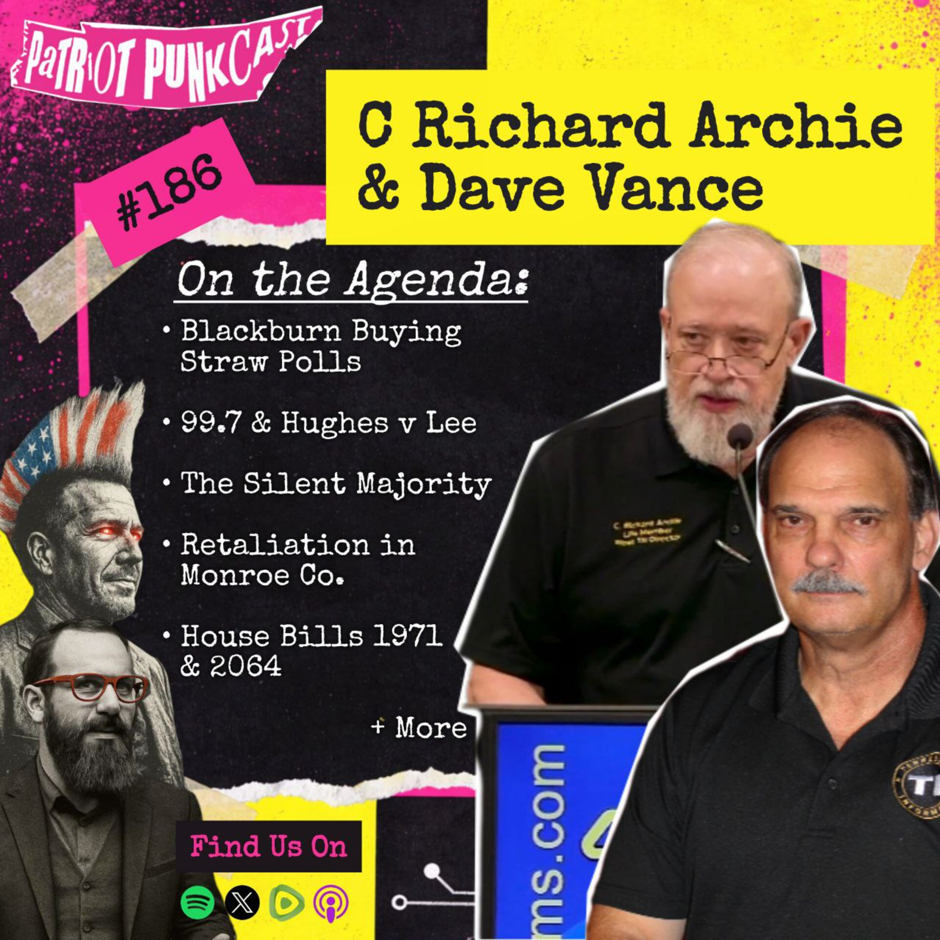Patriot Punkcast #186 - C Richard Archie & Dave Vance