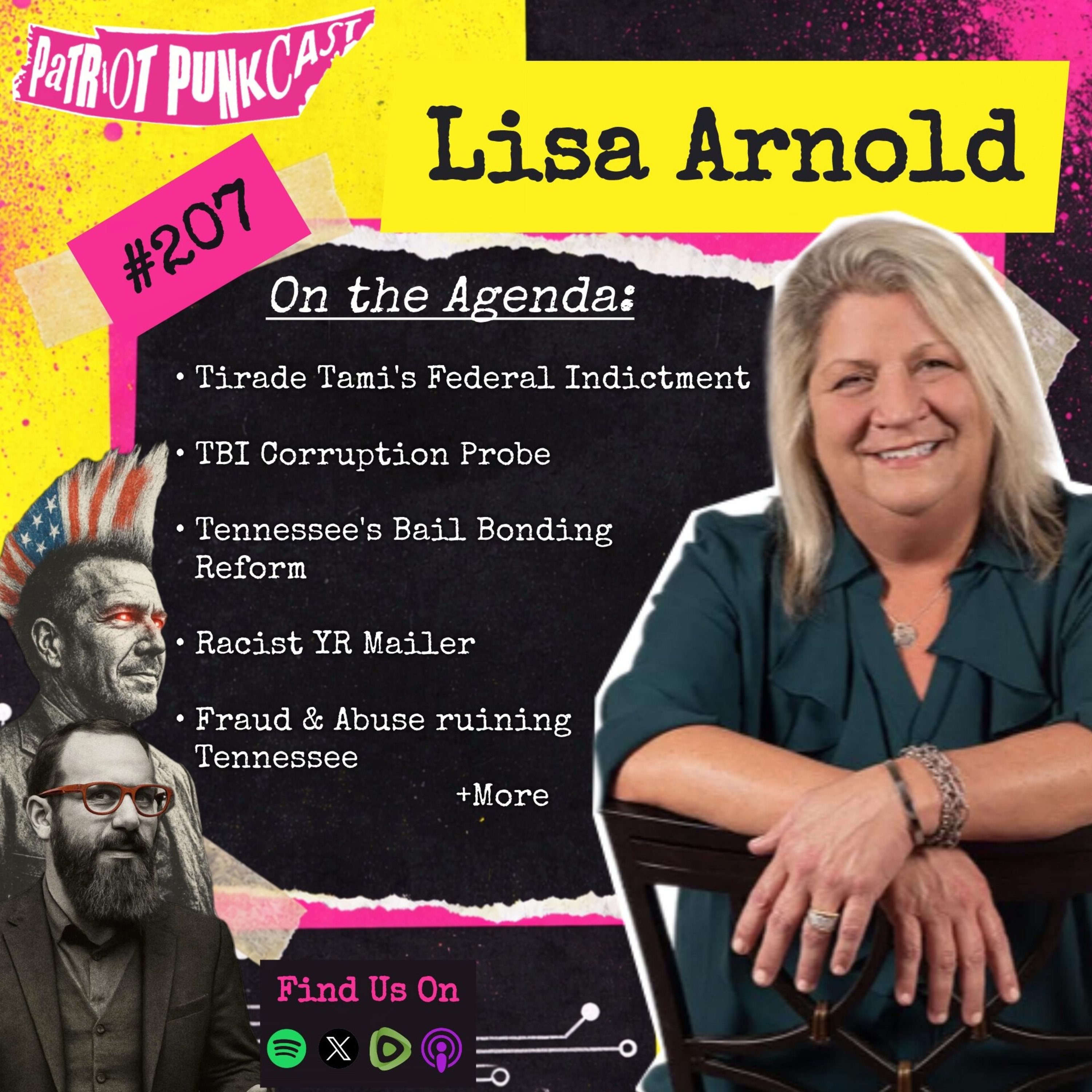 Patriot Punkcast #207 - Lisa Arnold episode artwork
