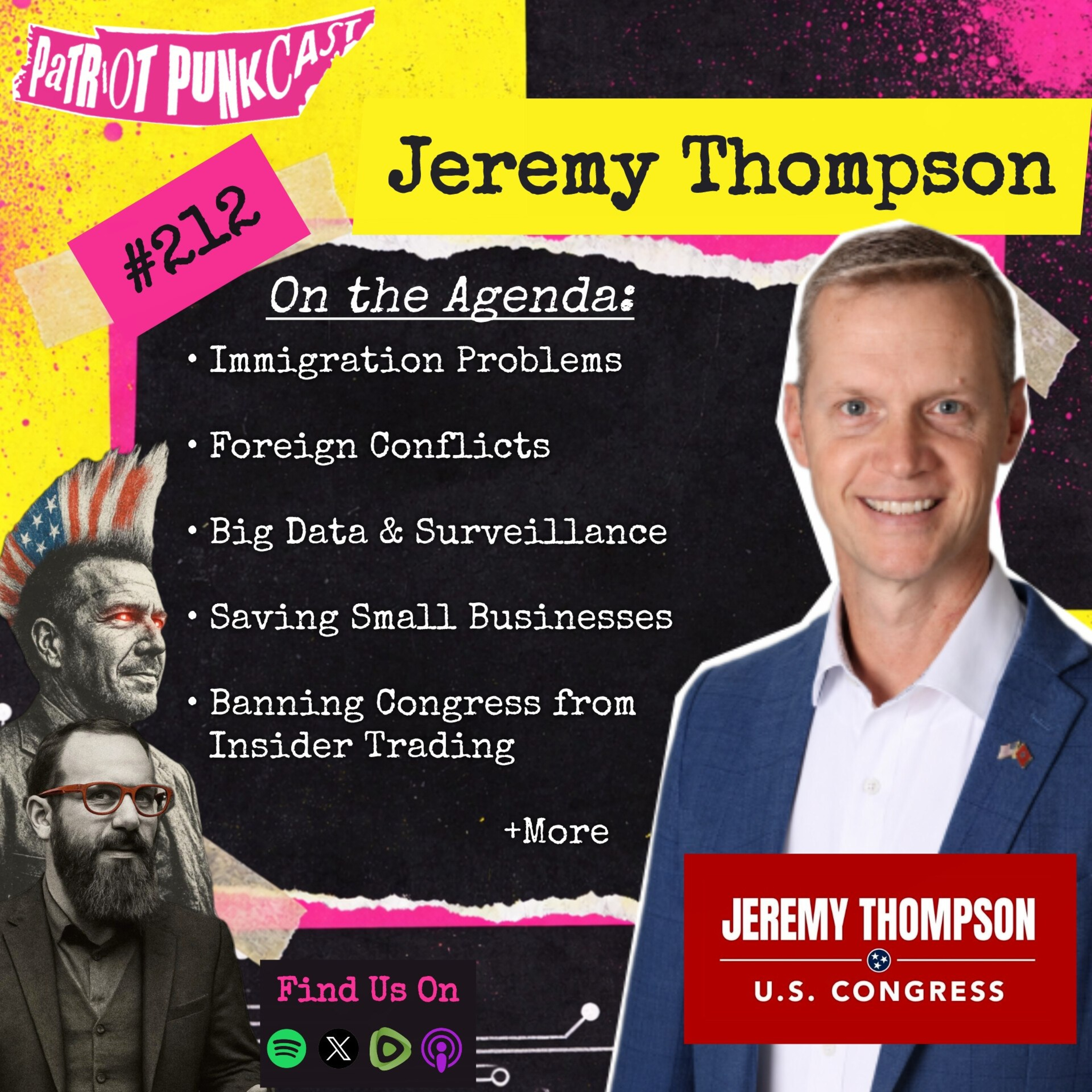 Patriot Punkcast #212 - Jeremy Thompson episode artwork