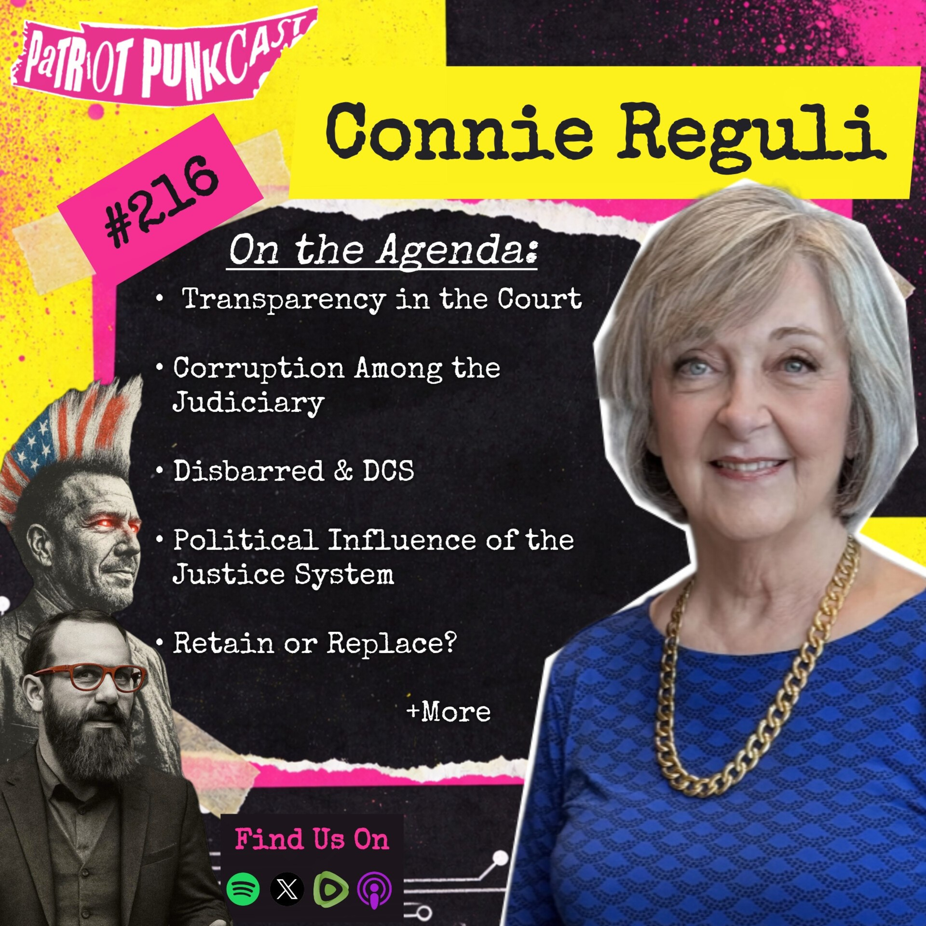 Patriot Punkcast #216 - Connie Reguli episode artwork