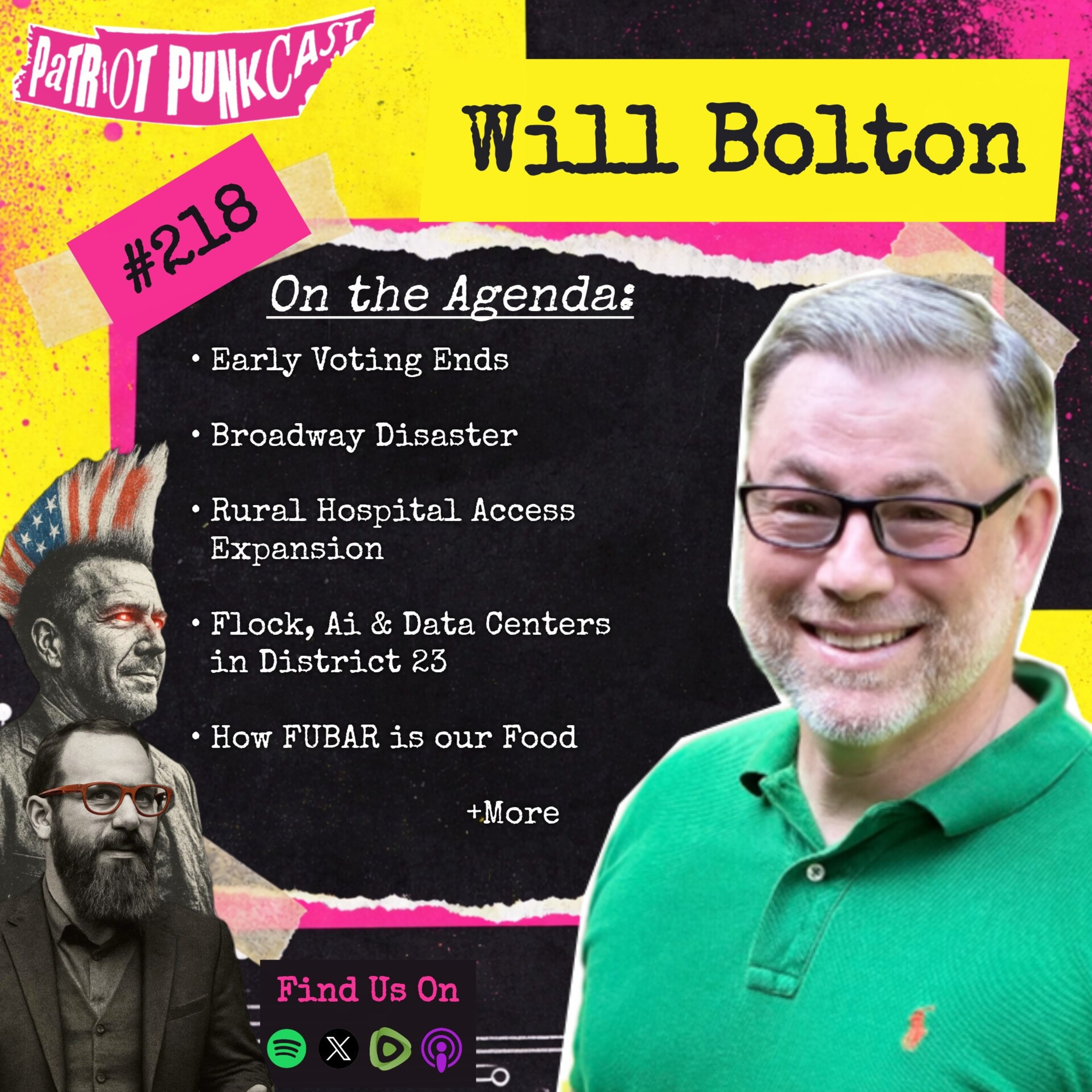 Patriot Punkcast #218 – Will Bolton