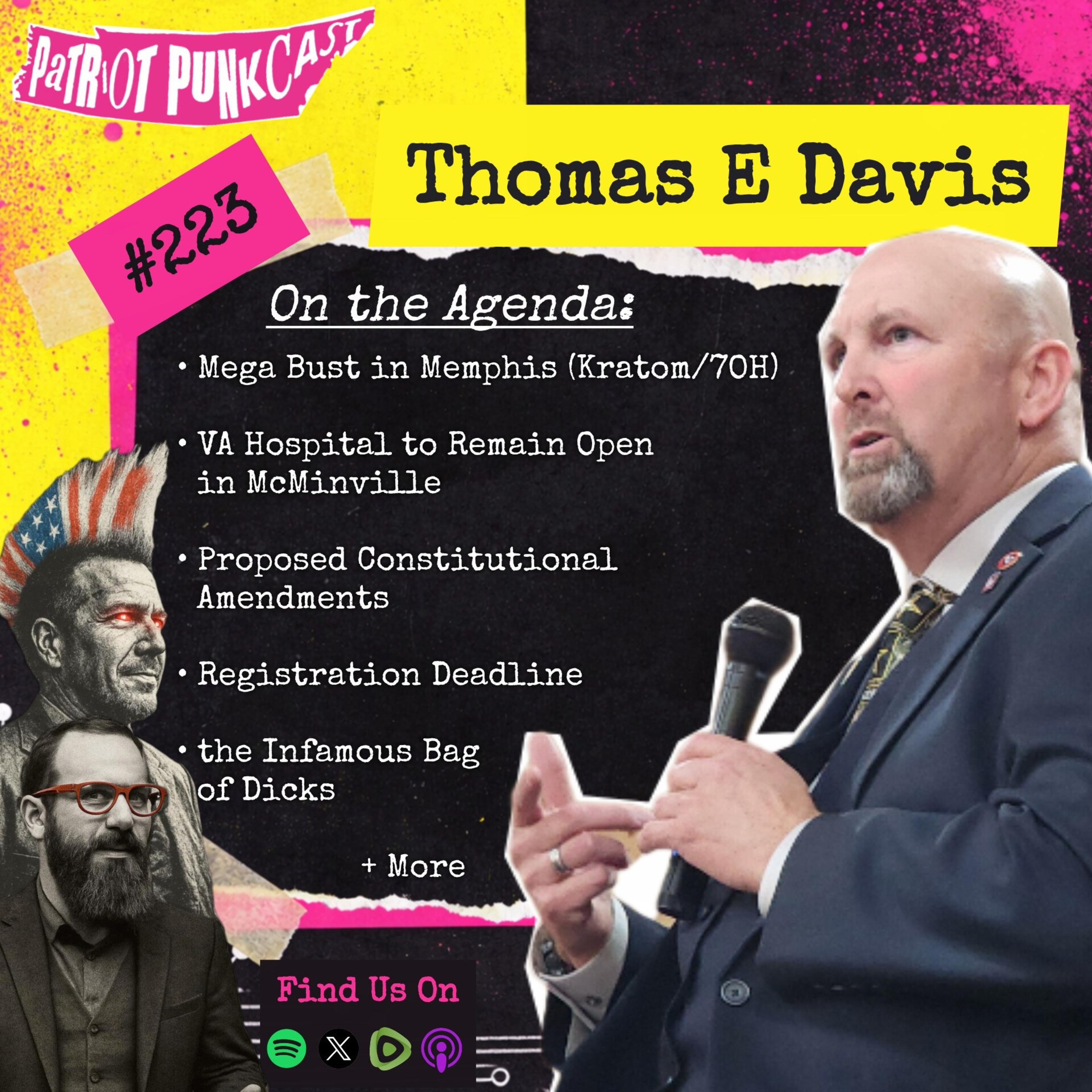 Patriot Punkcast #223 – Tom Davis
