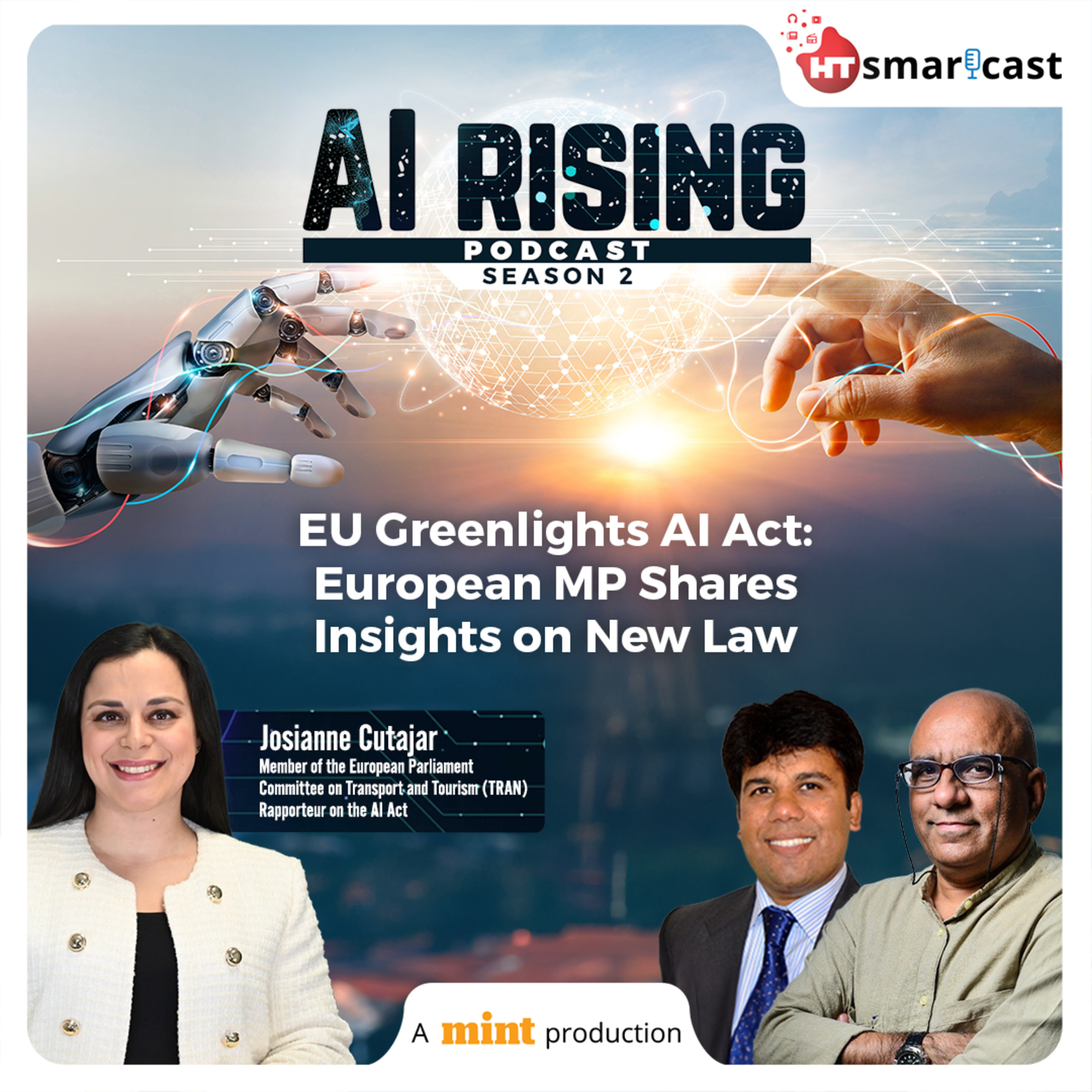 EU Greenlights AI Act: Member of European Parliament Shares Insights on New Law episode artwork