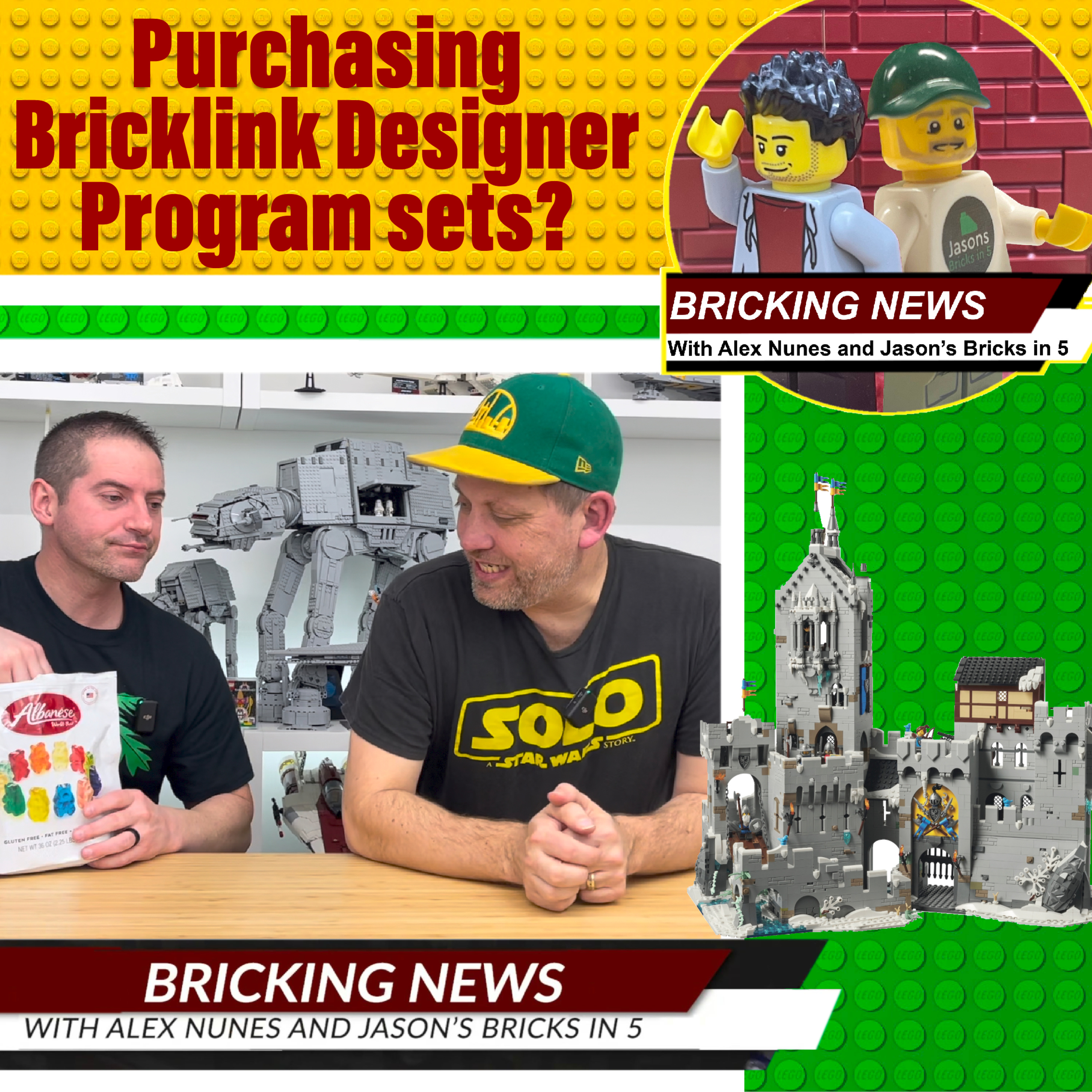 How was our Bricklink Designer Program Series 1 experience? | Feb 13, 2024 episode artwork