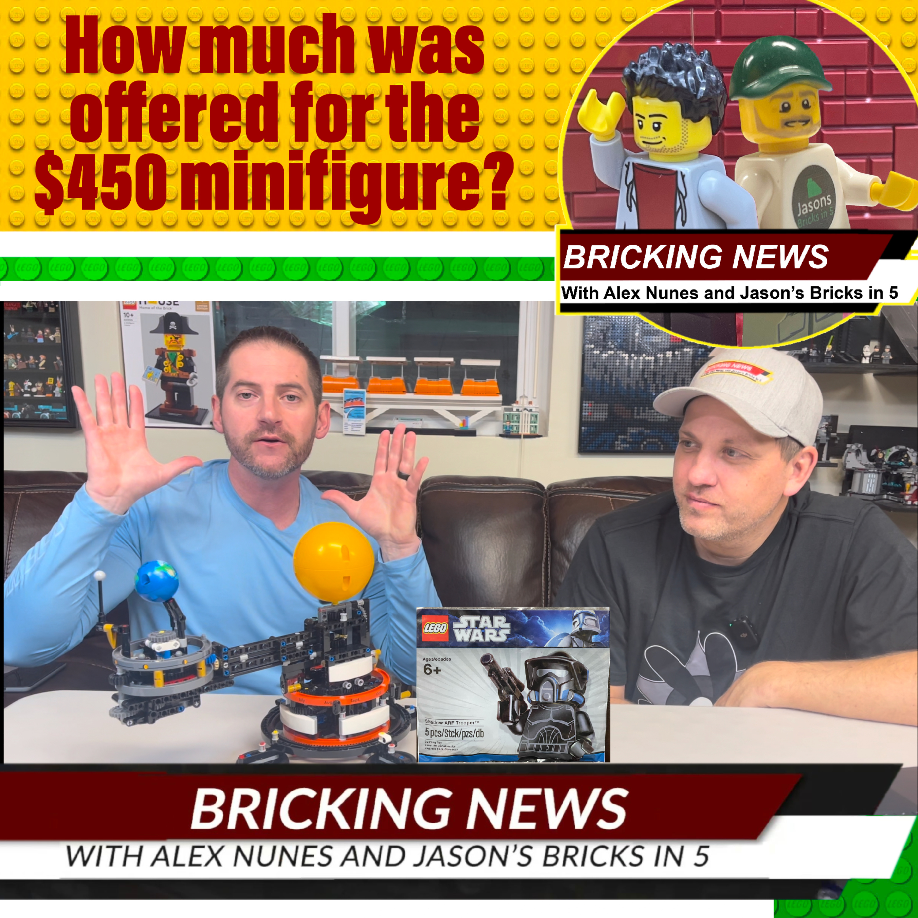 How much was offered for a $450 figure? episode artwork