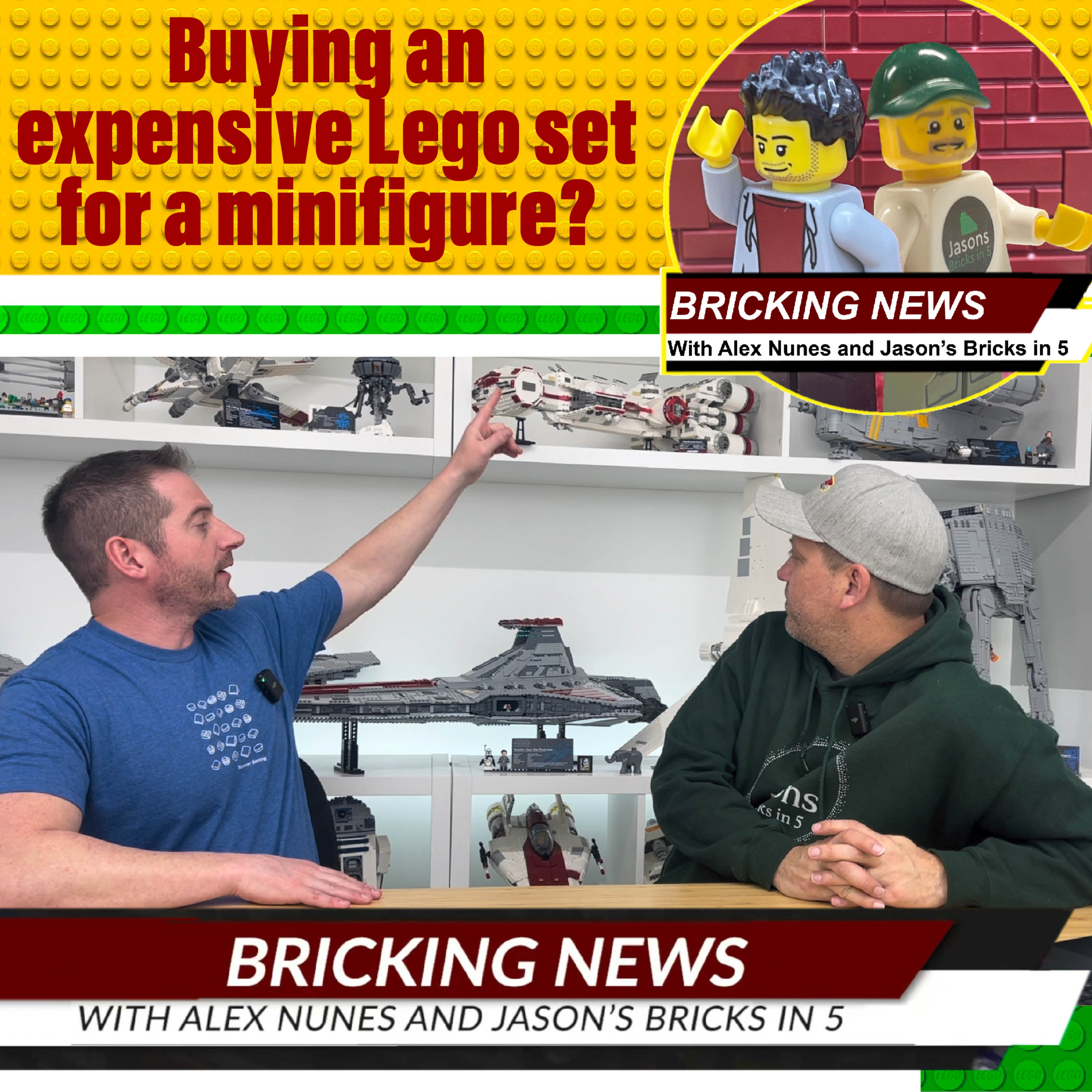 Is it OK to buy an expensive Lego set for just a mini figure? episode artwork
