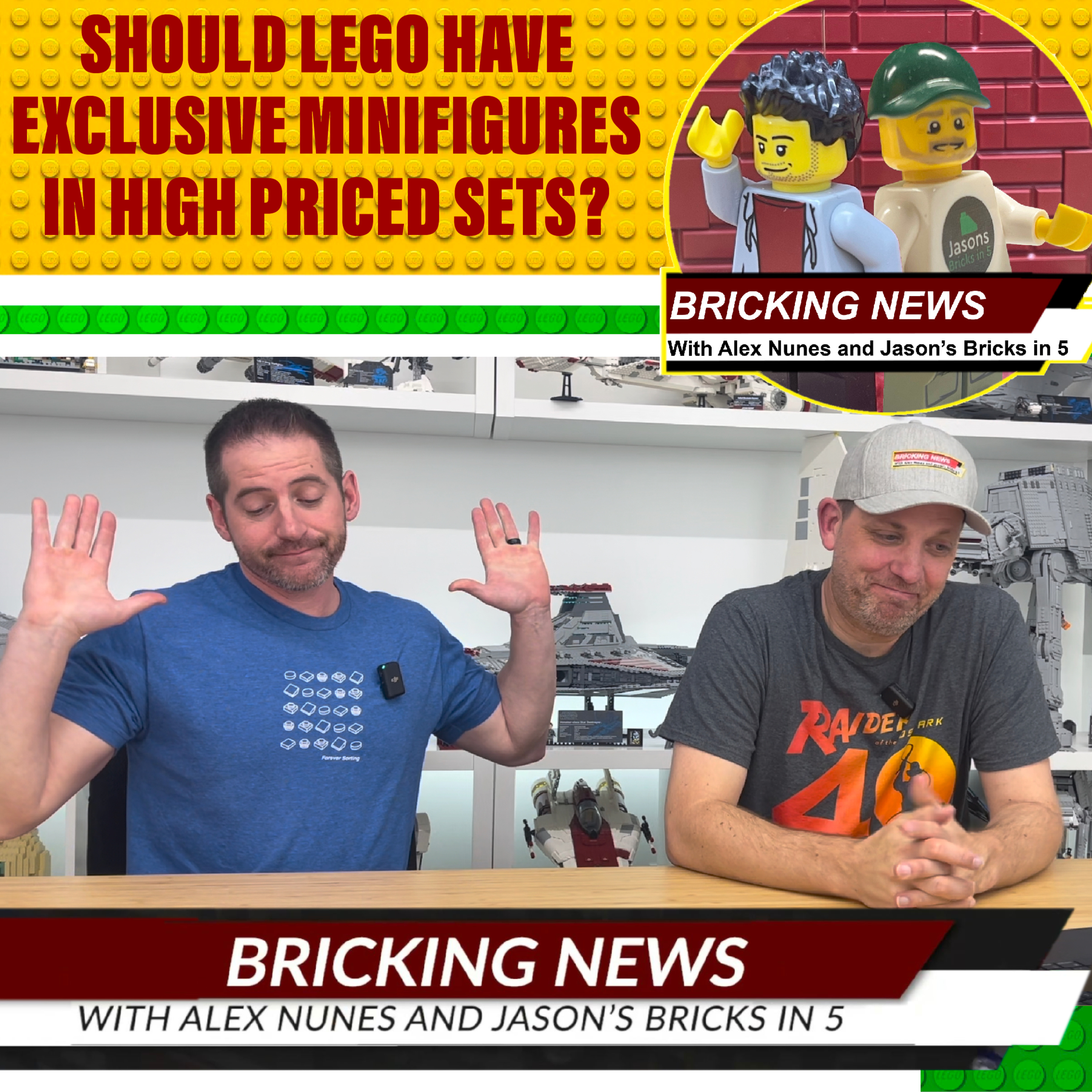 Should Lego Have Exclusive Minifigures in High Priced Sets? episode artwork