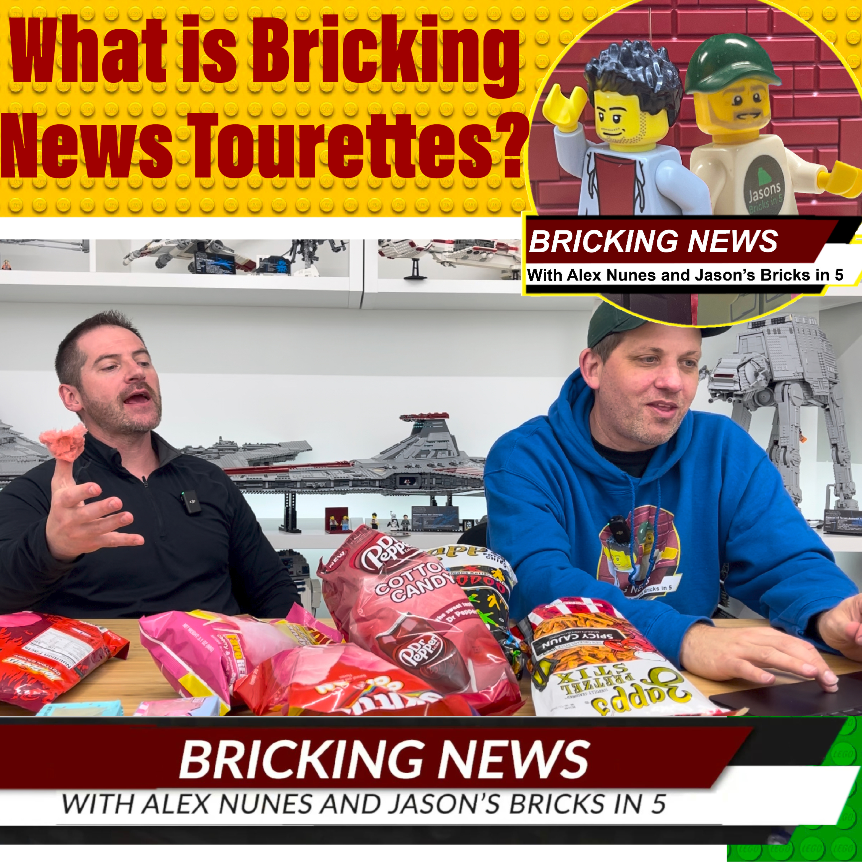 What is Bricking News Tourettes? episode artwork
