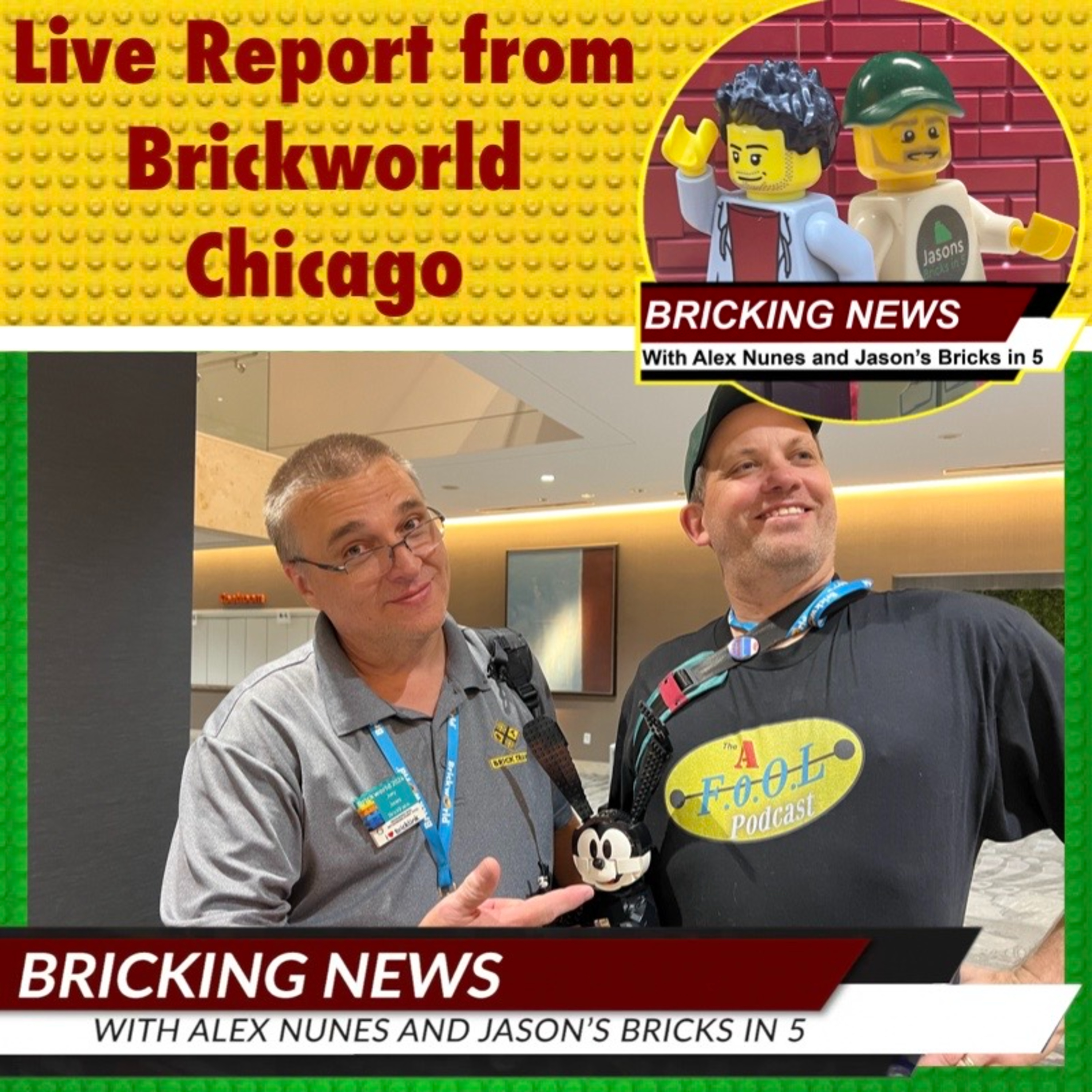 Live on Location from Brickworld Chicago episode artwork