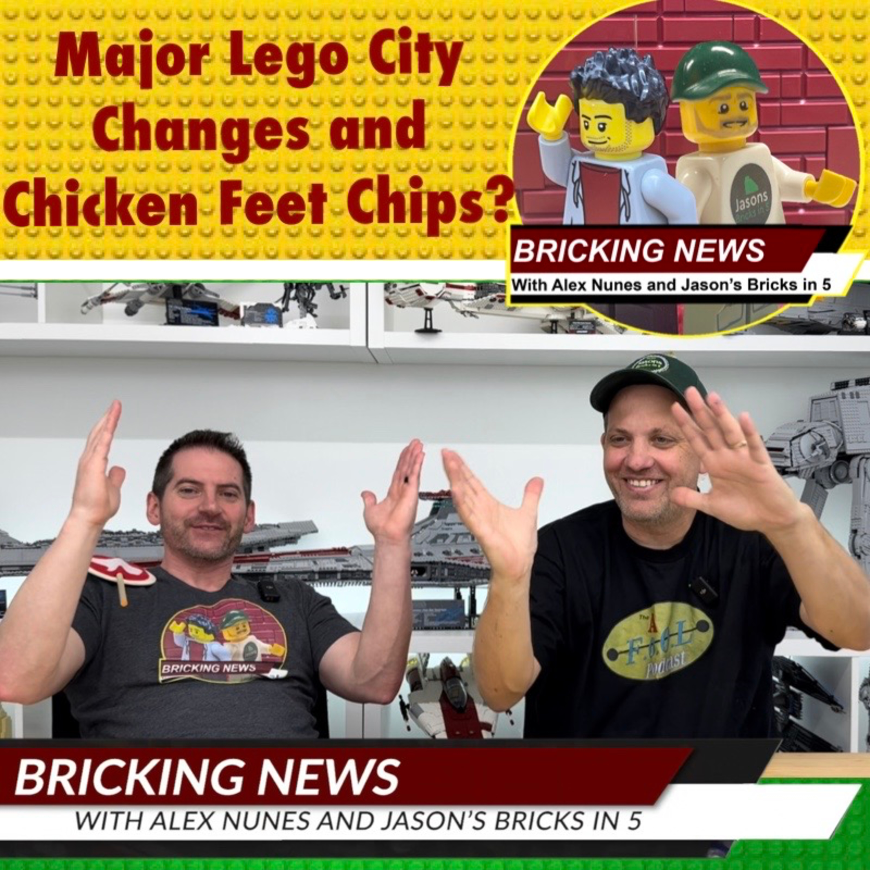 Major Lego city changes and chicken feet chips? episode artwork