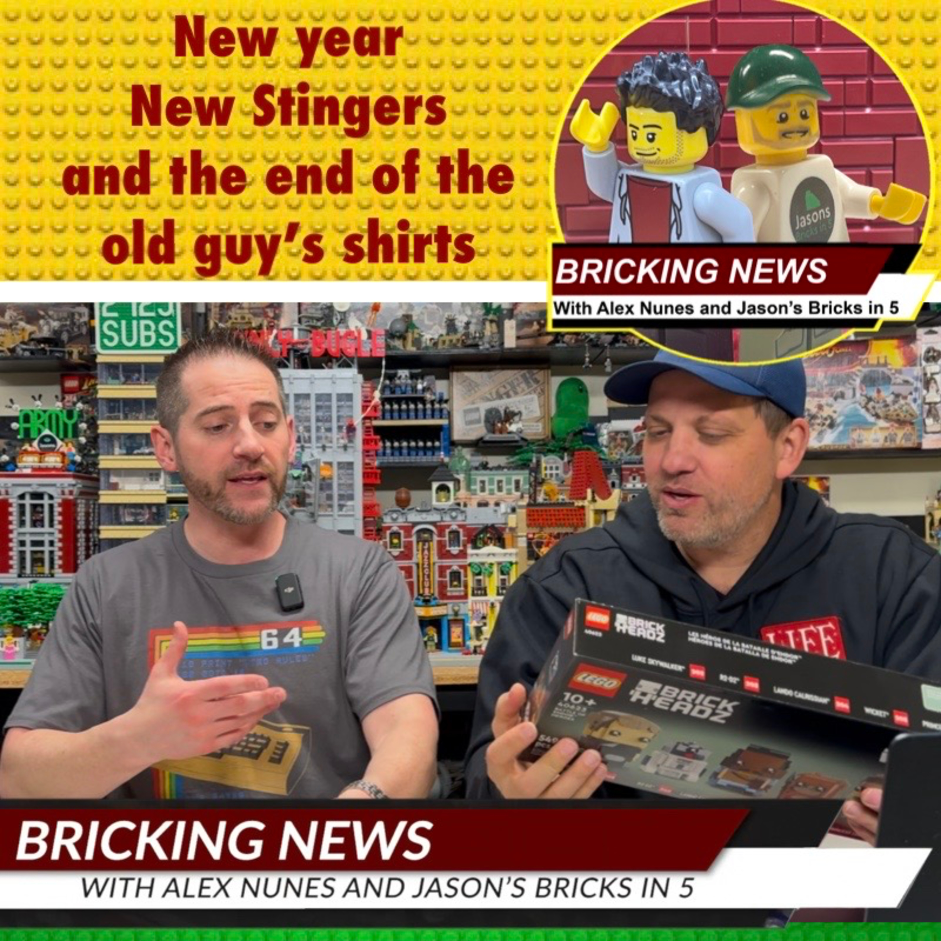 New Year, New Stingers, and the end of the Old Guy's shirts episode artwork