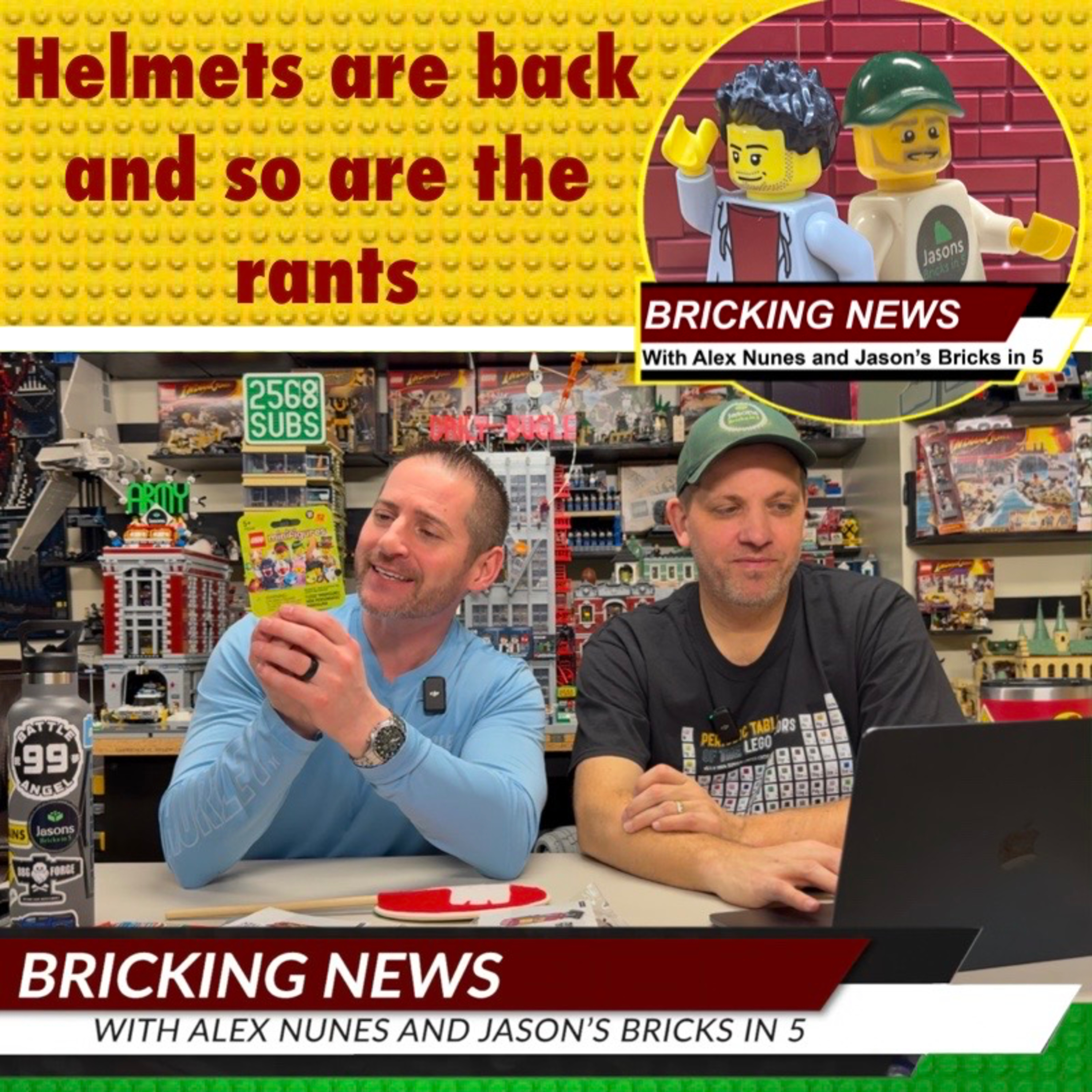 Helemts are back and so are the rants episode artwork