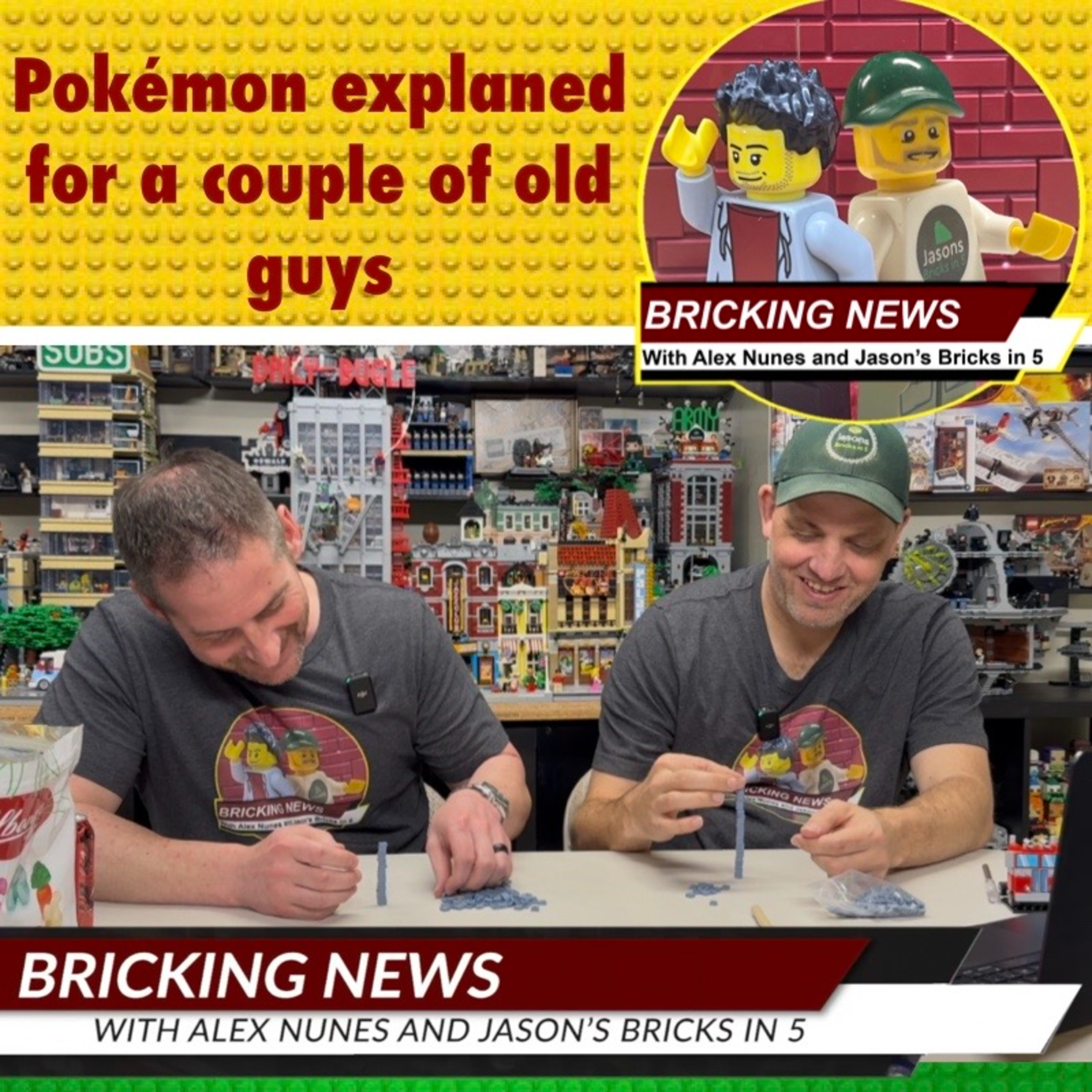 Lego Pokemon Explained for a couple of old guys episode artwork