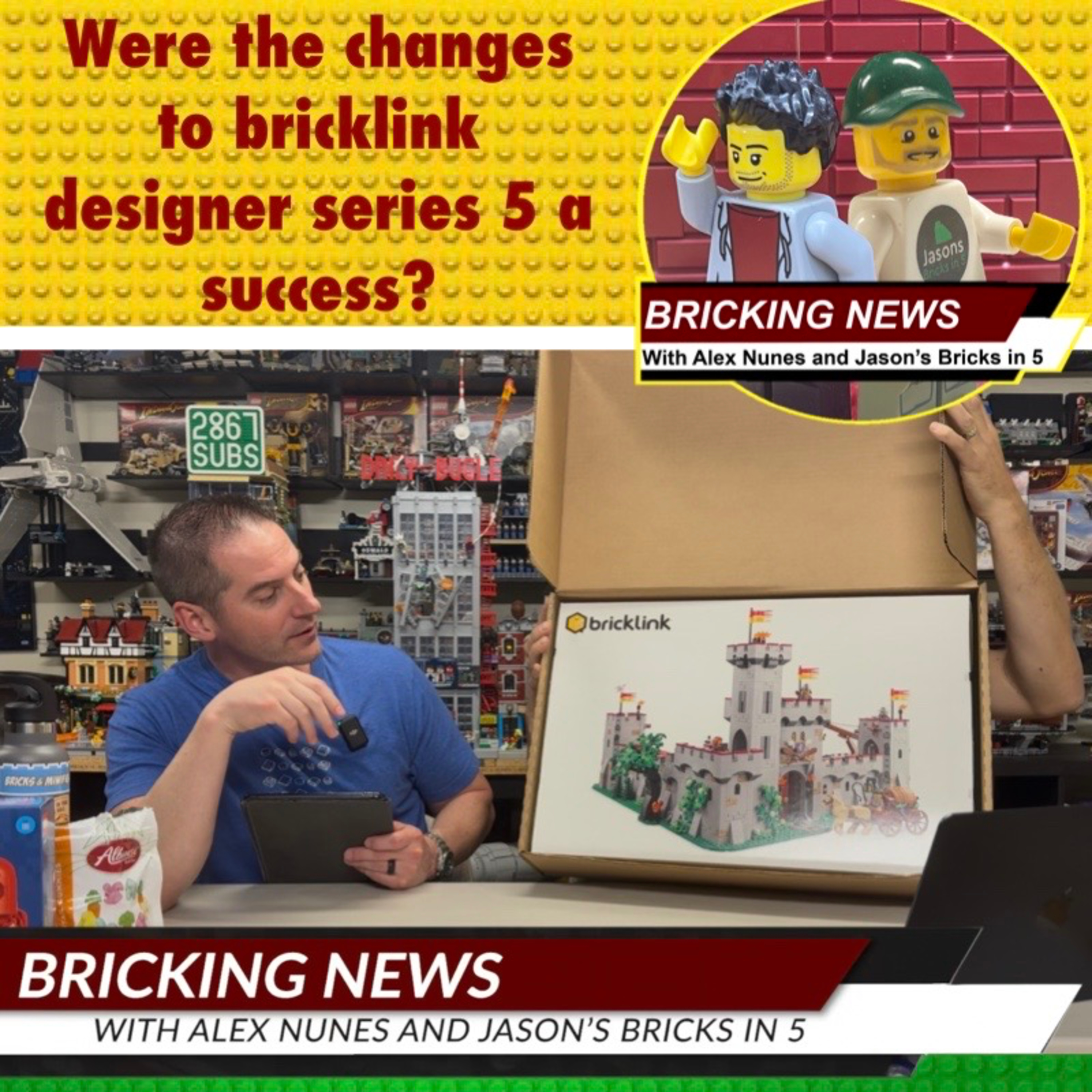 Were the changes to Bricklink Designer Series 5 a Success? episode artwork