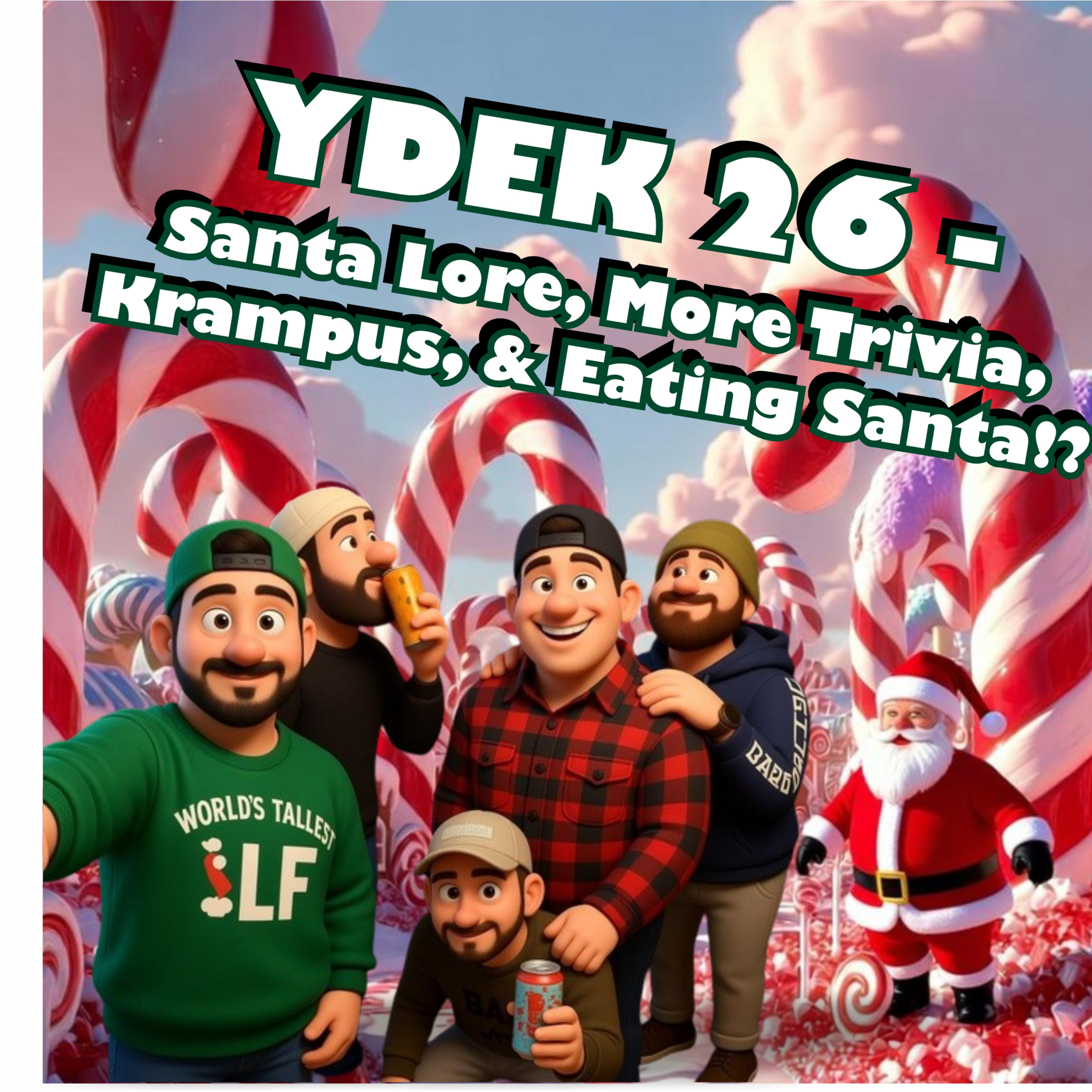 YDEK 26 - Santa Lore, More Trivia, Krampus, & Eating Santa!? episode artwork
