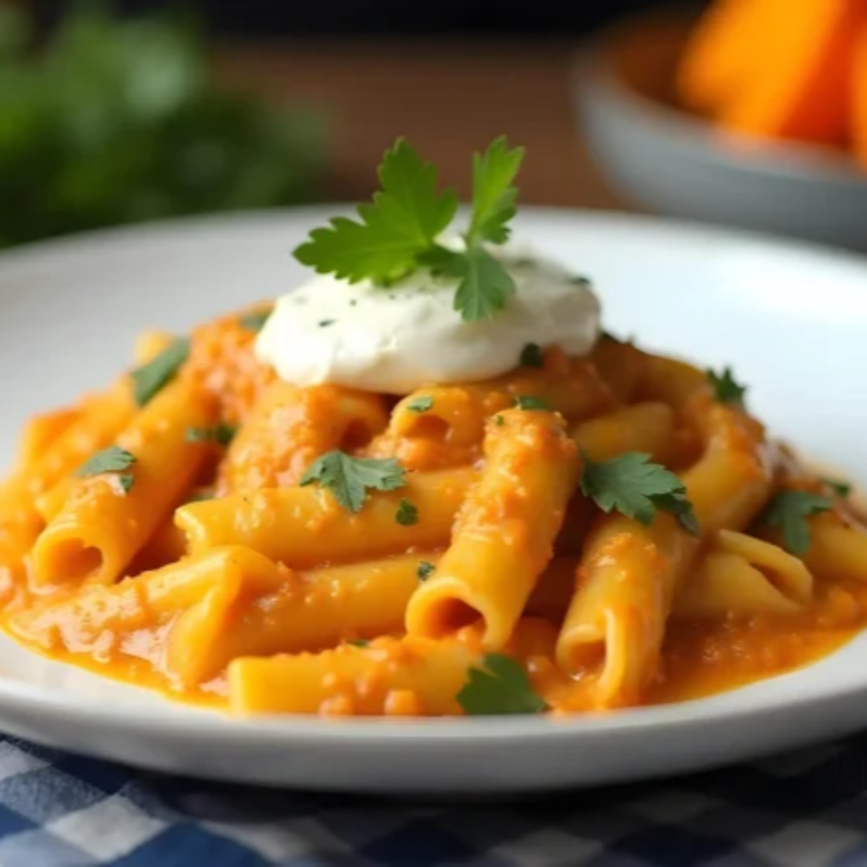 Pasta met gegrilde Hokkaido pompoen en burrata crème. Kijk voor al onze recepten op podjekoken.nl episode artwork