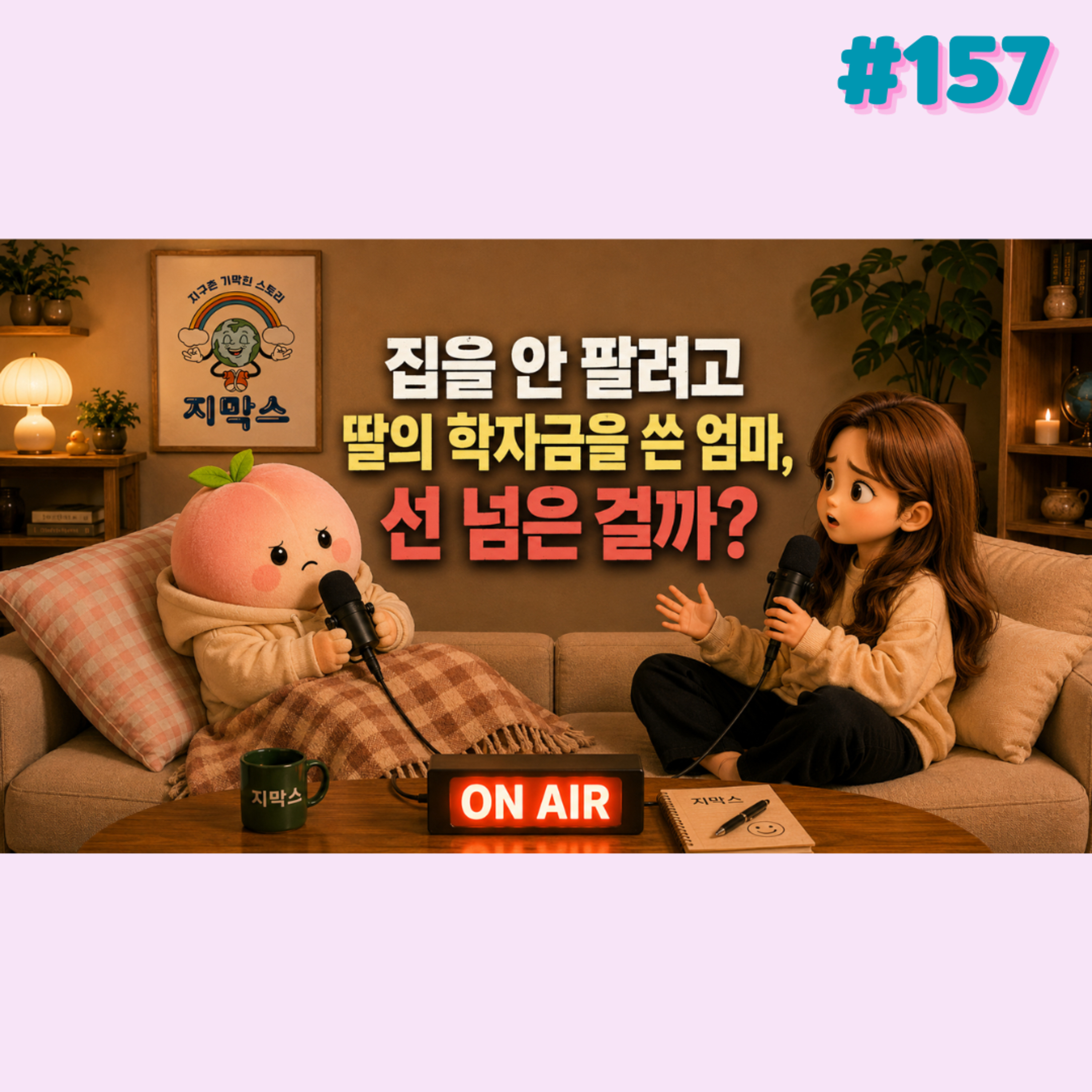 지막스 157회. 집을 안 팔려고 딸의 학자금을 쓴 엄마, 선 넘은 걸까? episode artwork