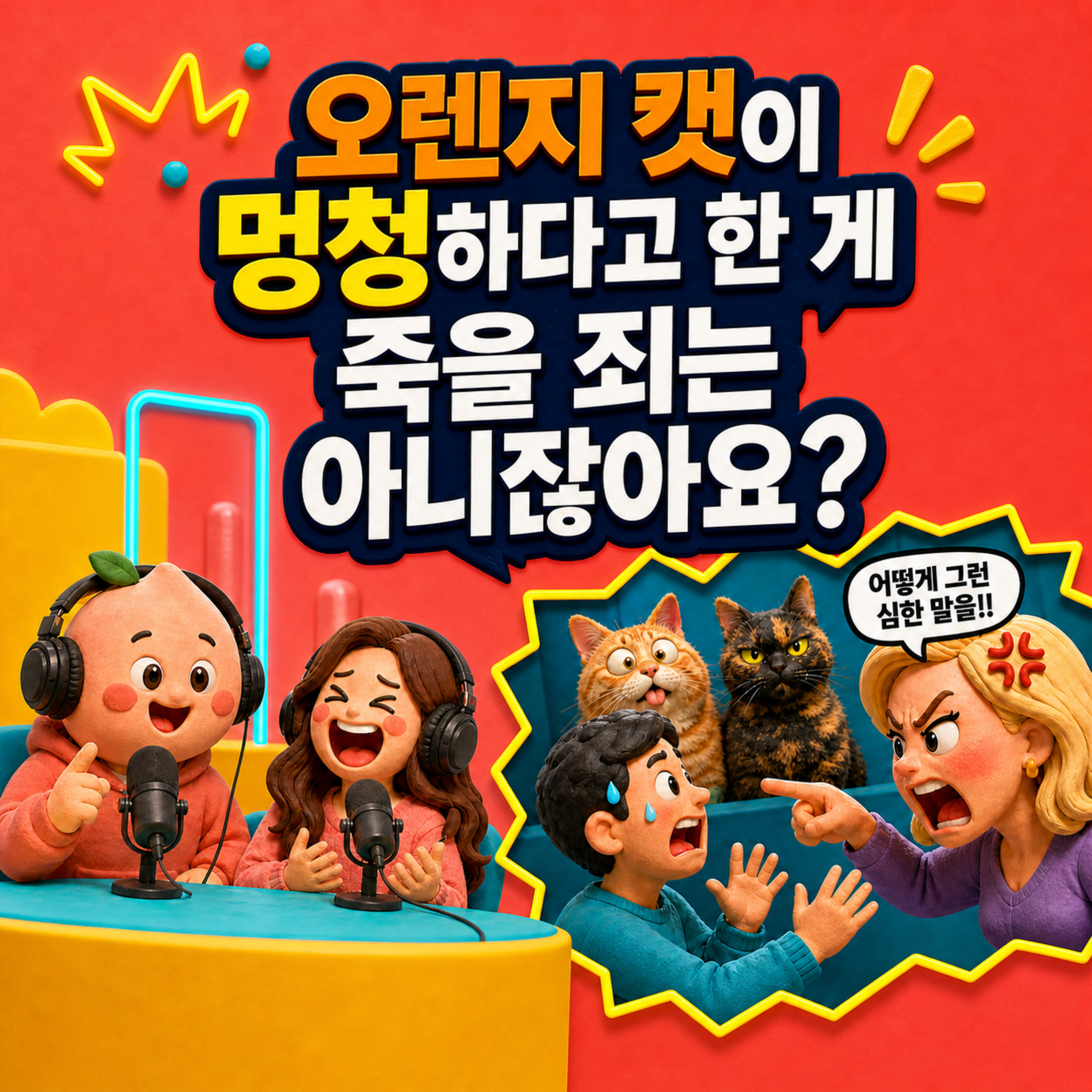 지막스 170회. 오렌지 캣이 멍청하다고 한 게 죽을 죄는 아니잖아요? episode artwork