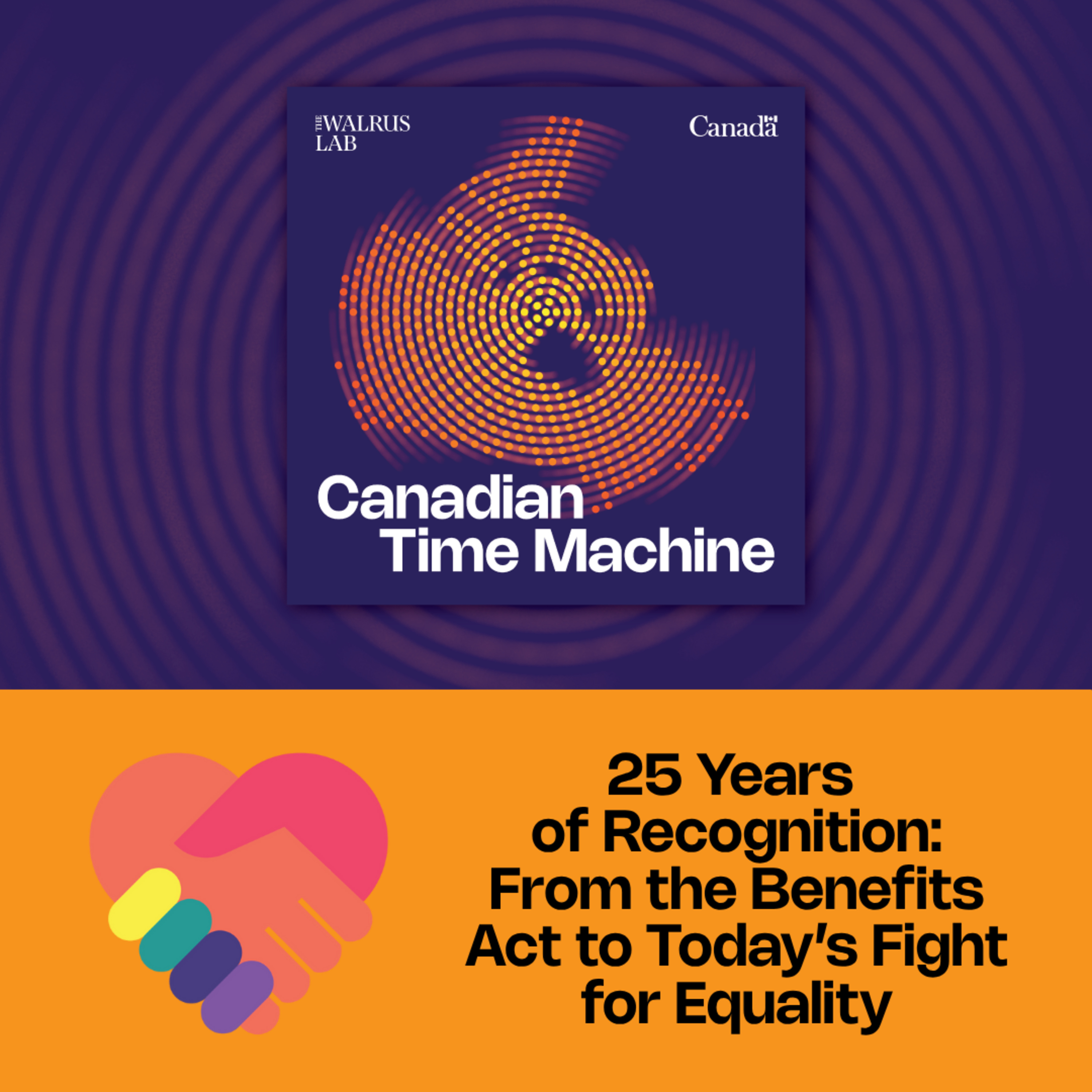 2SLGBTQ+ Health in Focus presents: Canadian Time Machine | 25 Years of Recognition: From the Benefits Act to Today’s Fight for Equality episode artwork