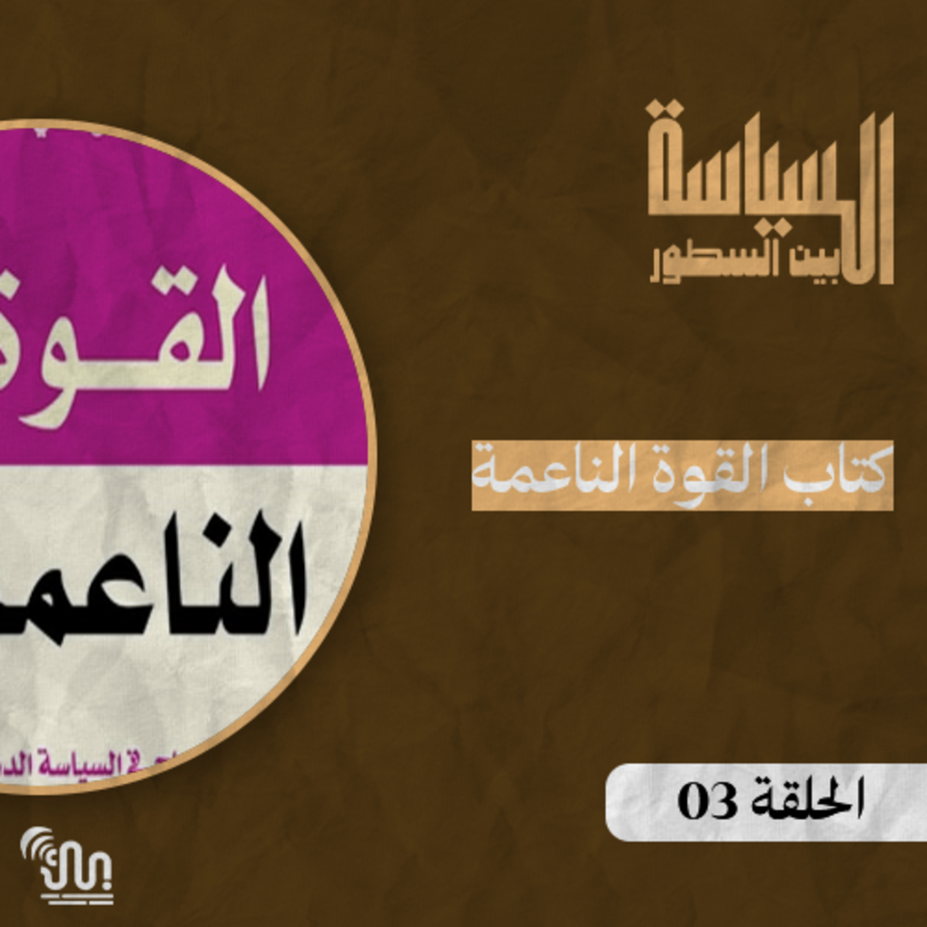 برنامج #السياسة_بين_السطور - الحلقة 03 - كتاب القوة الناعمة episode artwork