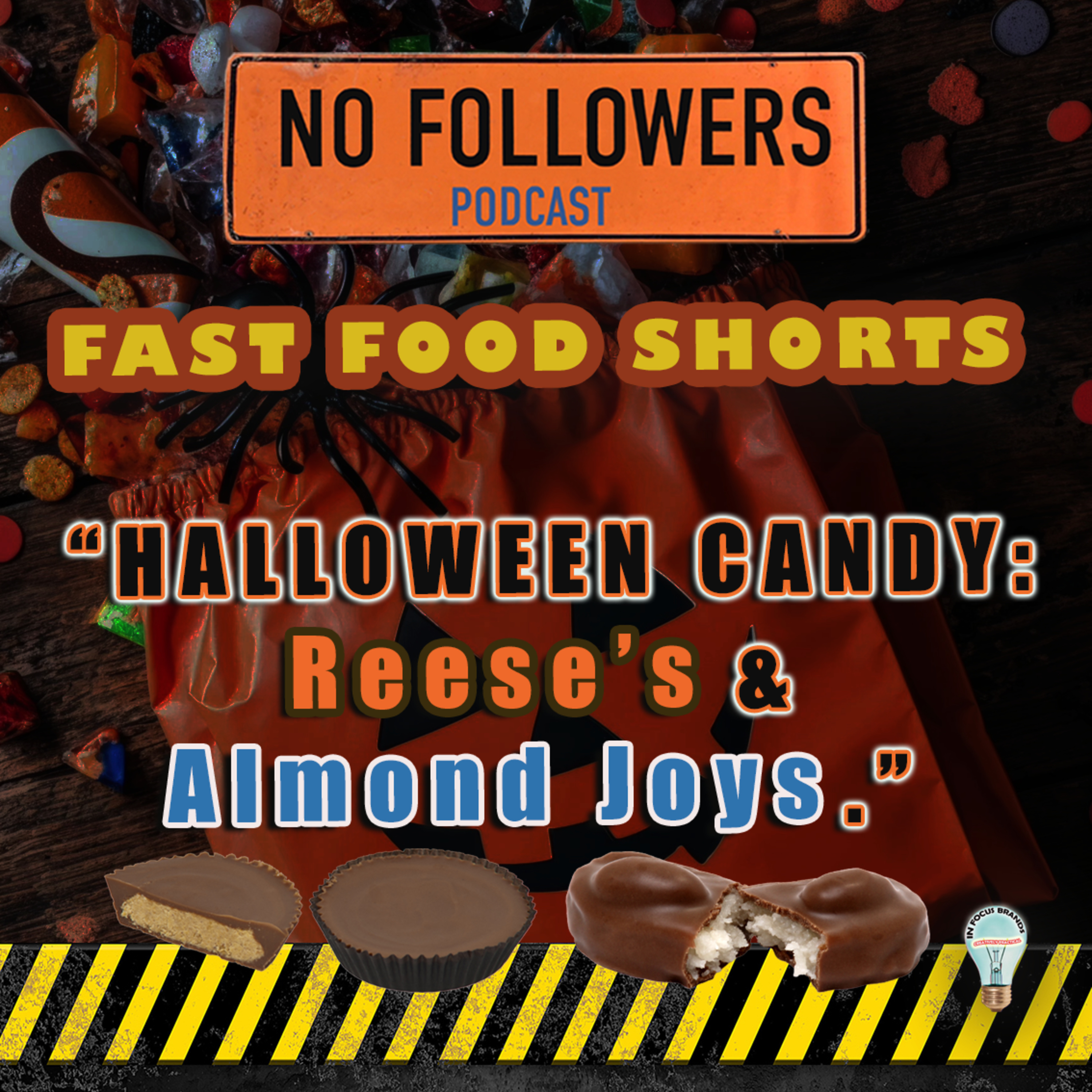 Fast Food Shorts 10 "Halloween Candy: Reese's and Almond Joys." episode artwork