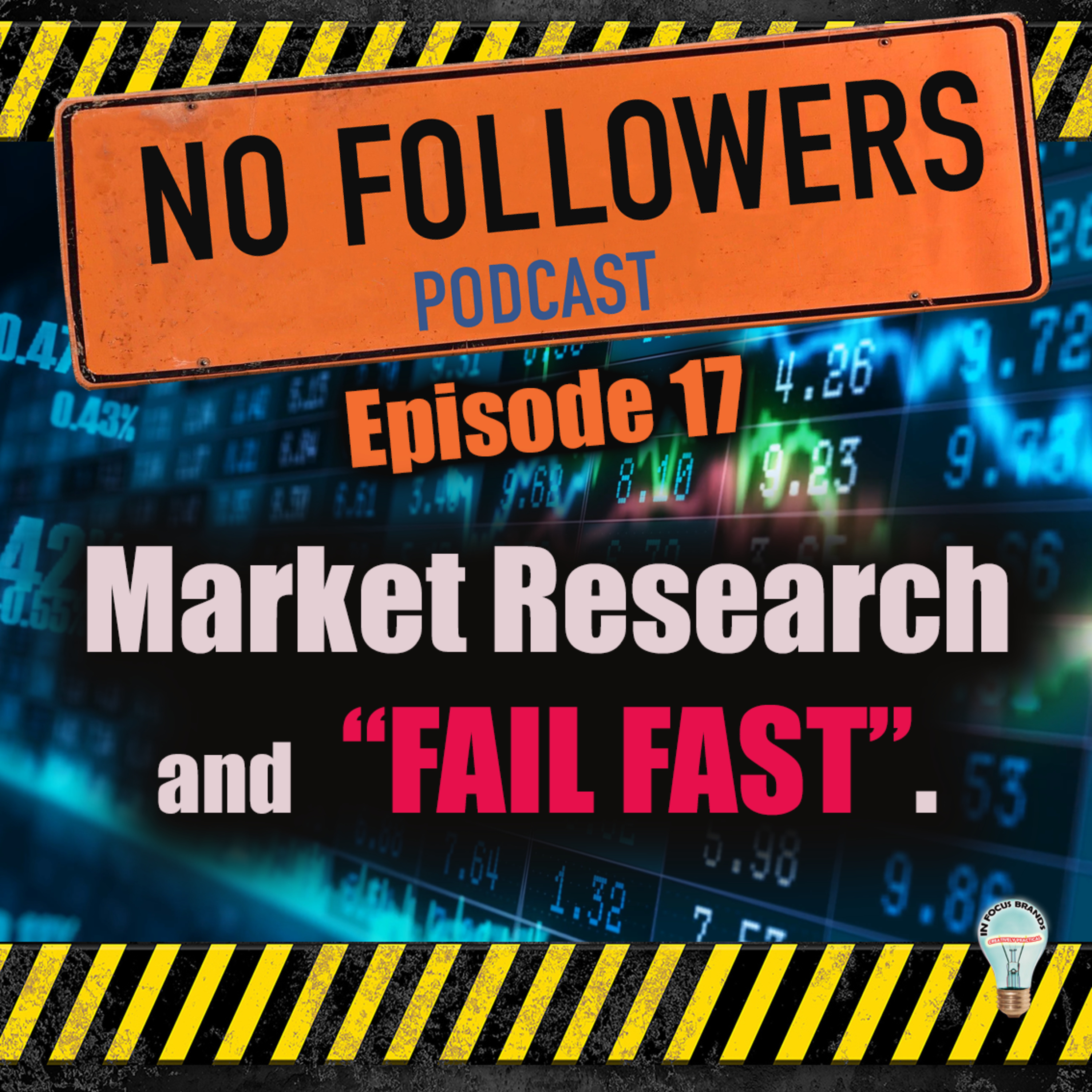 Market research and Fail Fast episode artwork