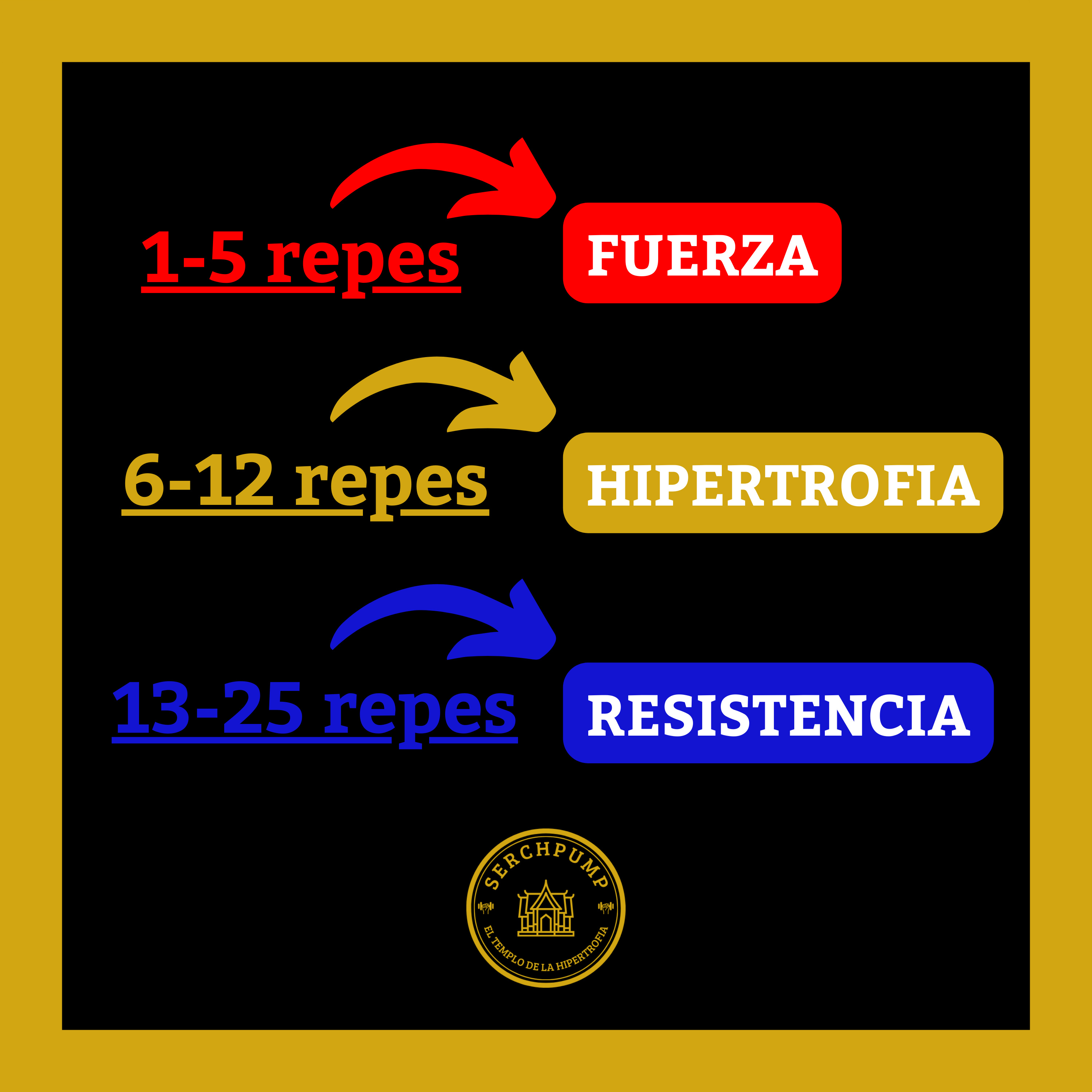 ¿Cuál es el mejor RANGO de REPETICIONES para HIPERTROFIA Muscular? 🤔Te lo explico. episode artwork