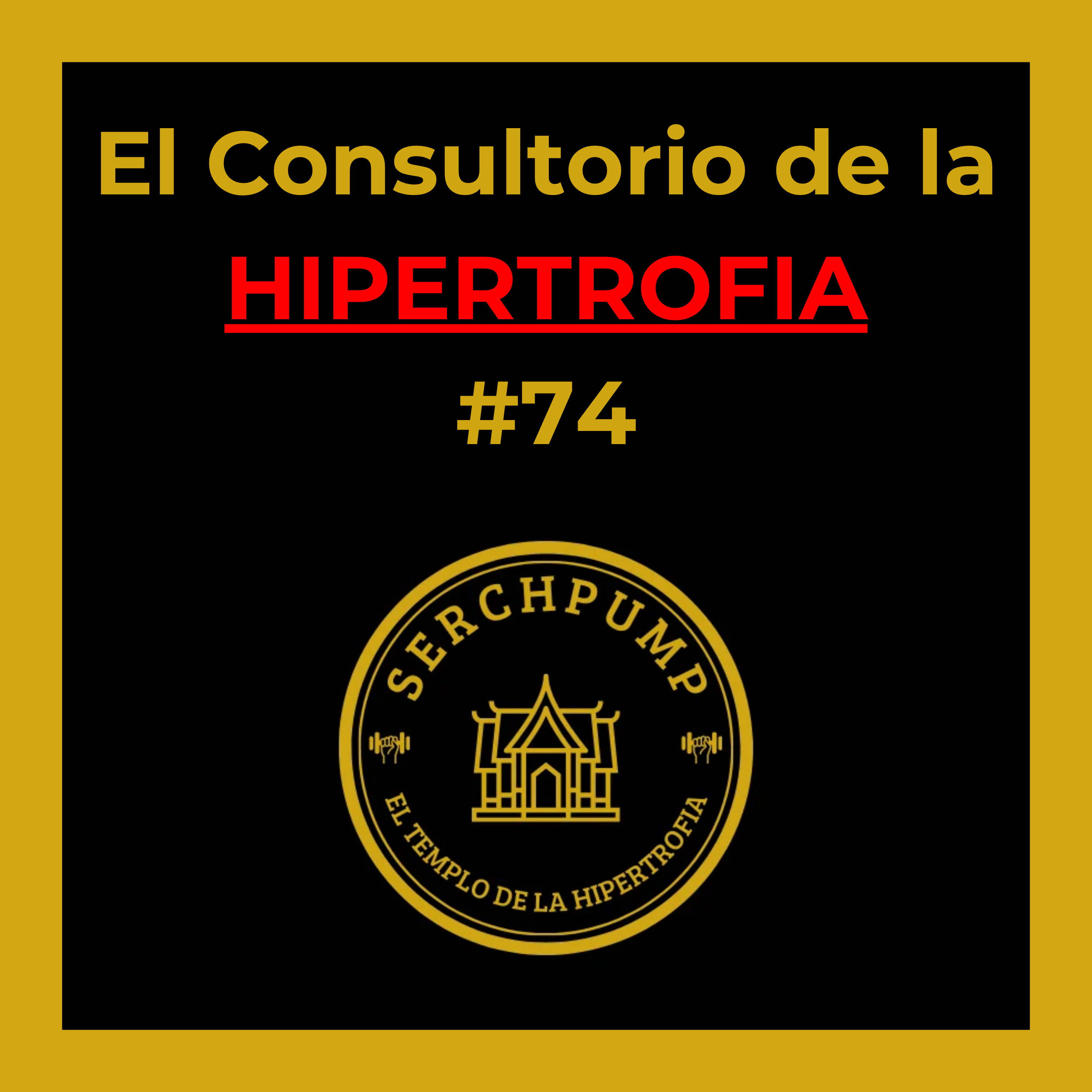 Portada de EL TEMPLO DE LA HIPERTROFIA