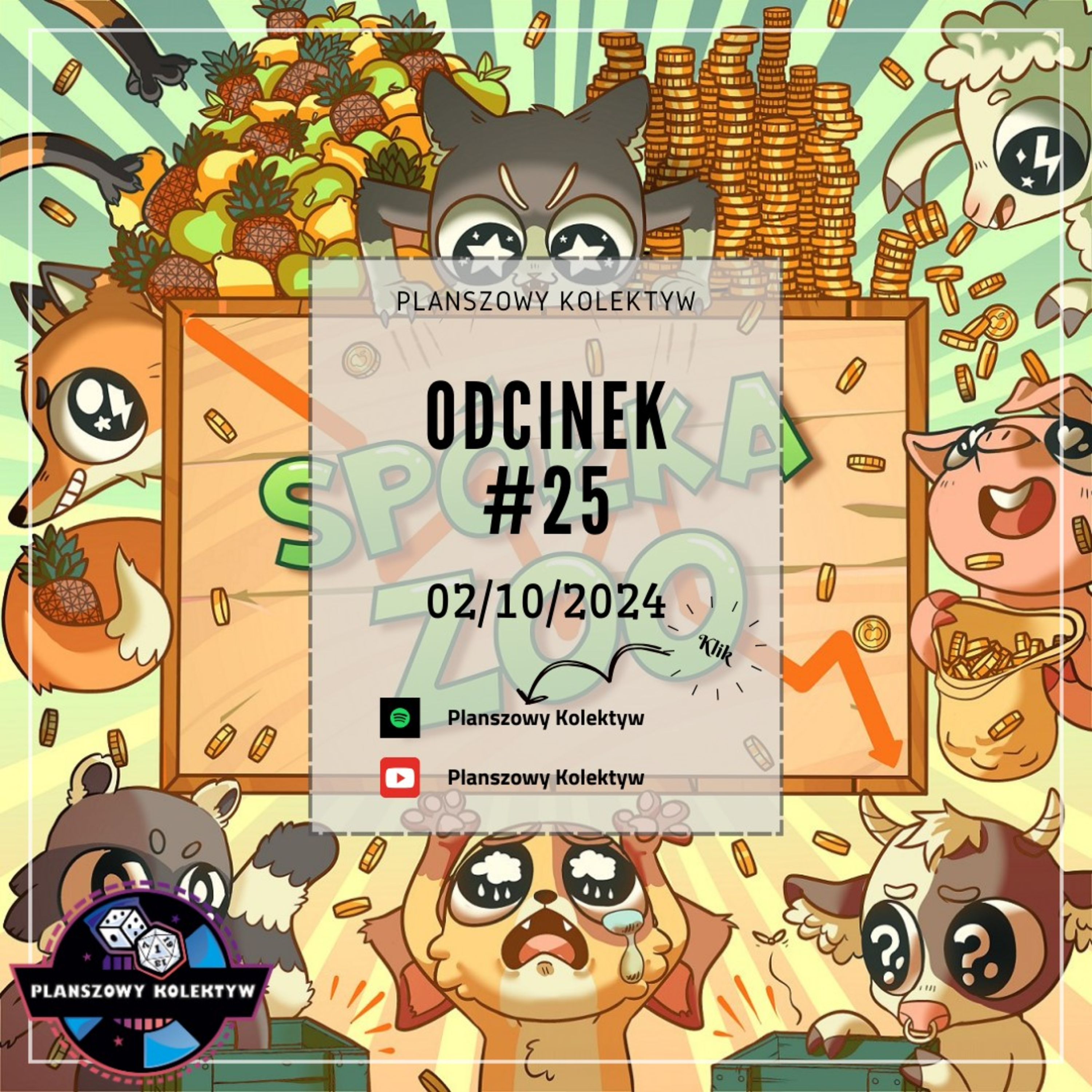 Planszowy Kolektyw #25 - Spółka ZOO czyli asapy, fakapy i taski